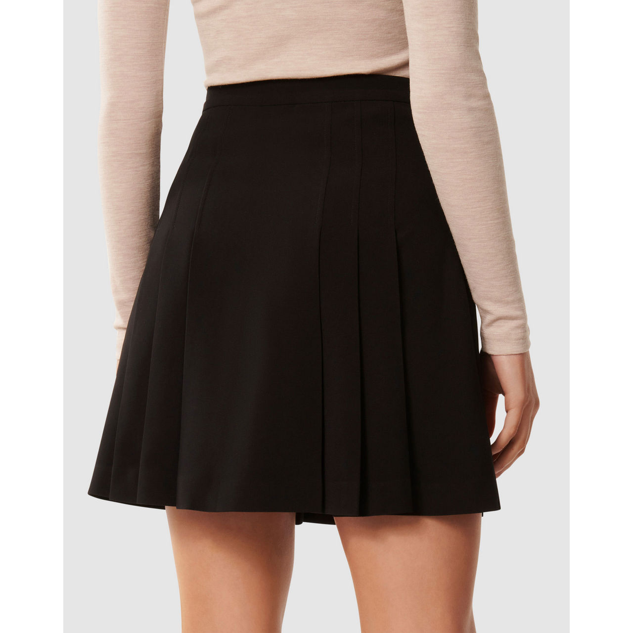 FOREVER NEW Jessica Pleated Mini Skirt