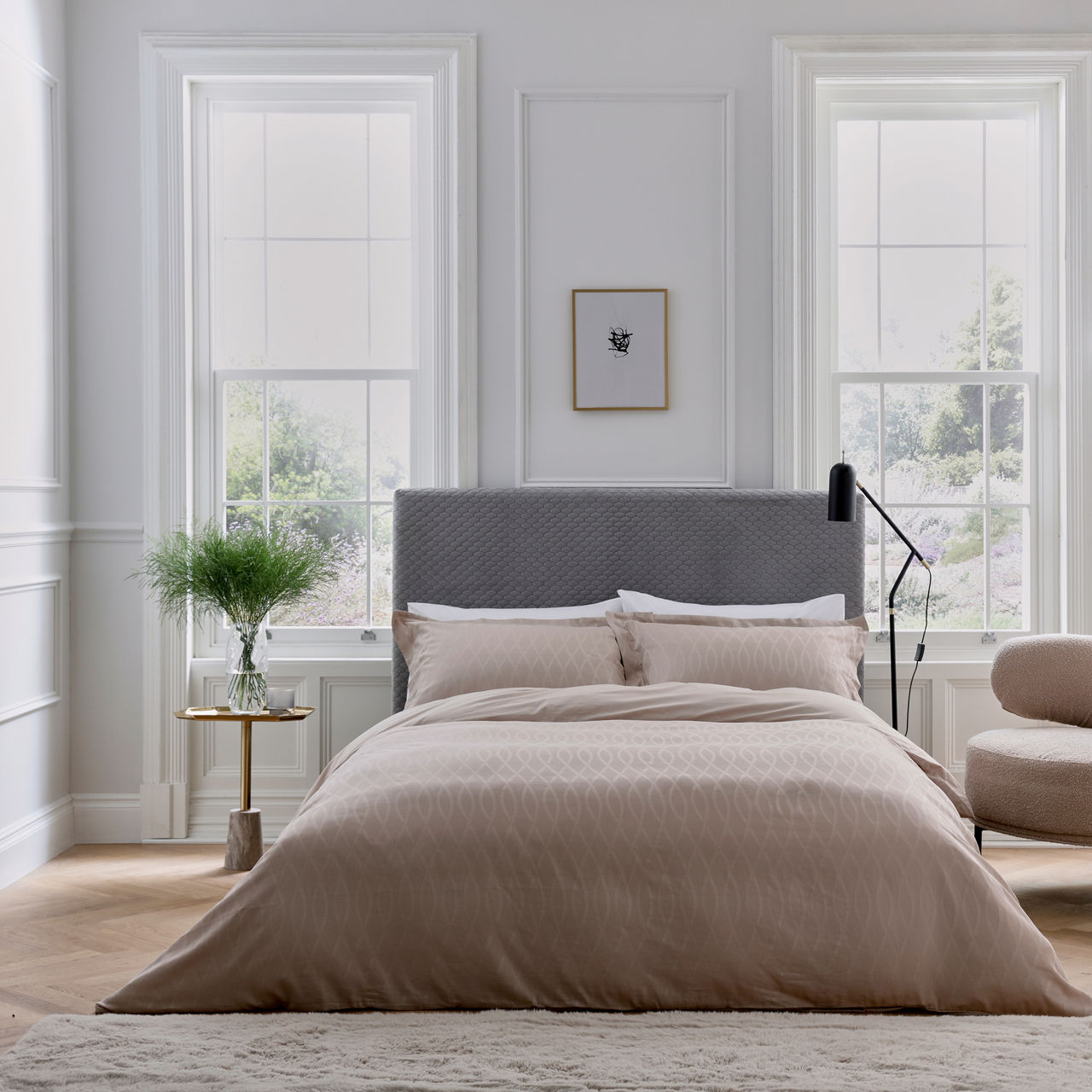Ravello Duvet Set Truffle