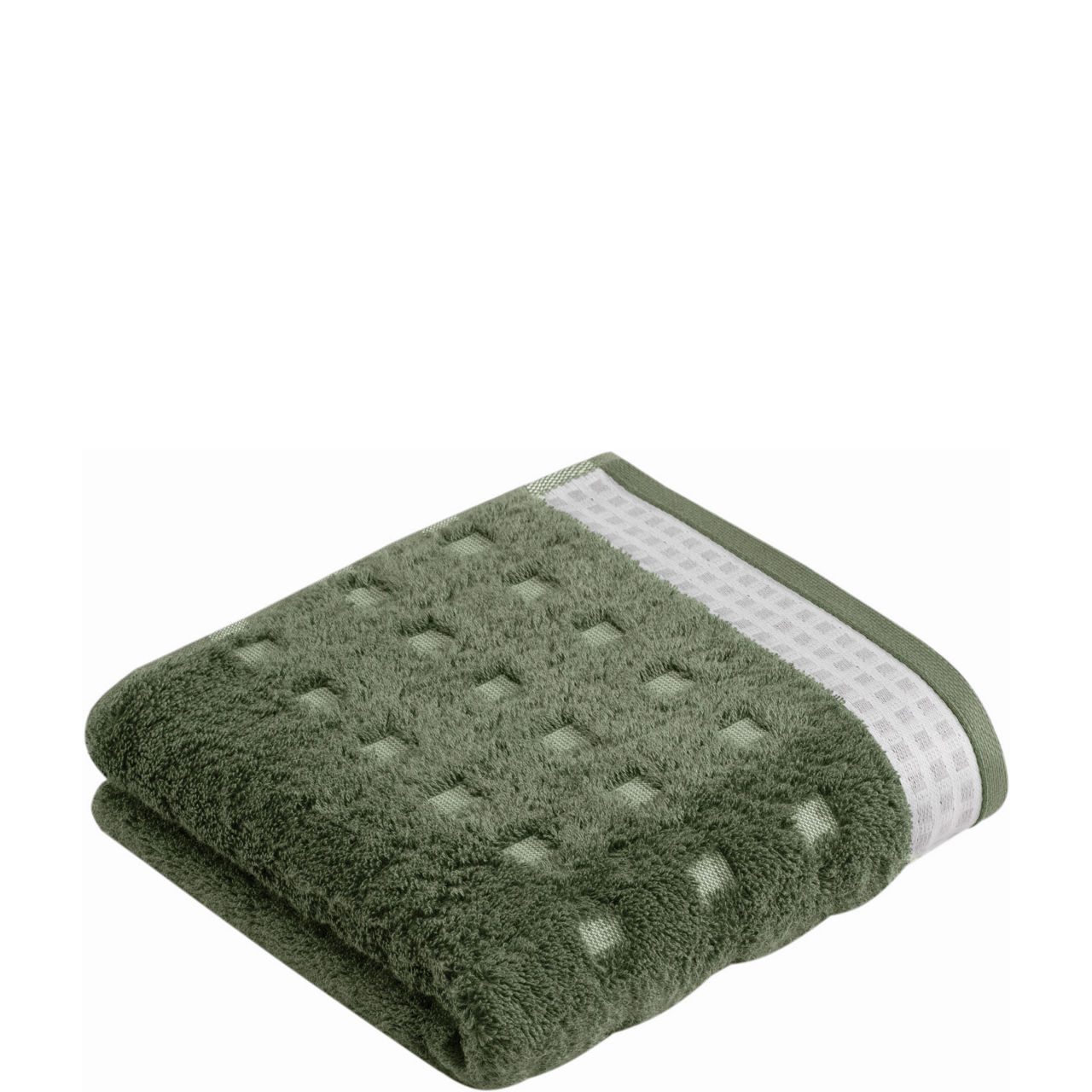 Country Feeling Towel Mud Green