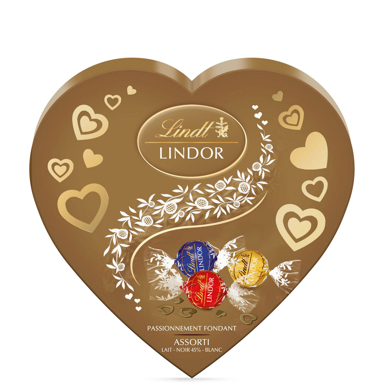 Lindor Heart Box Assorted 200g