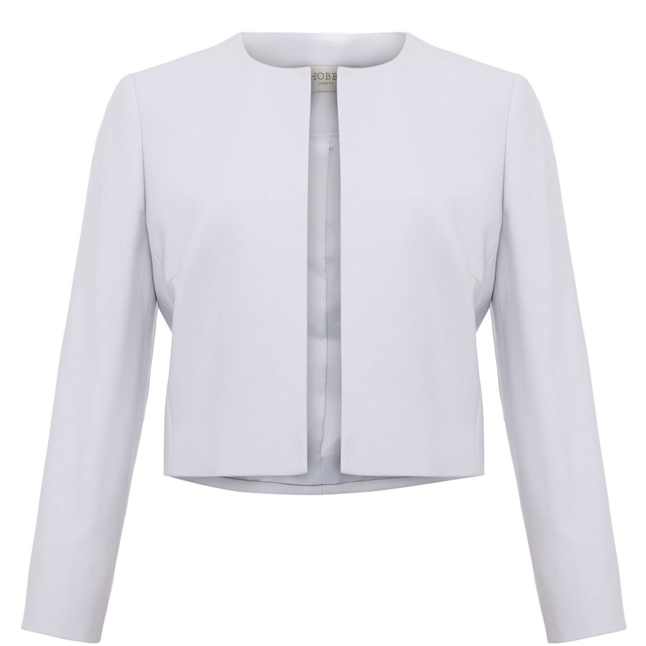 Elize Crepe Cropped Jacket