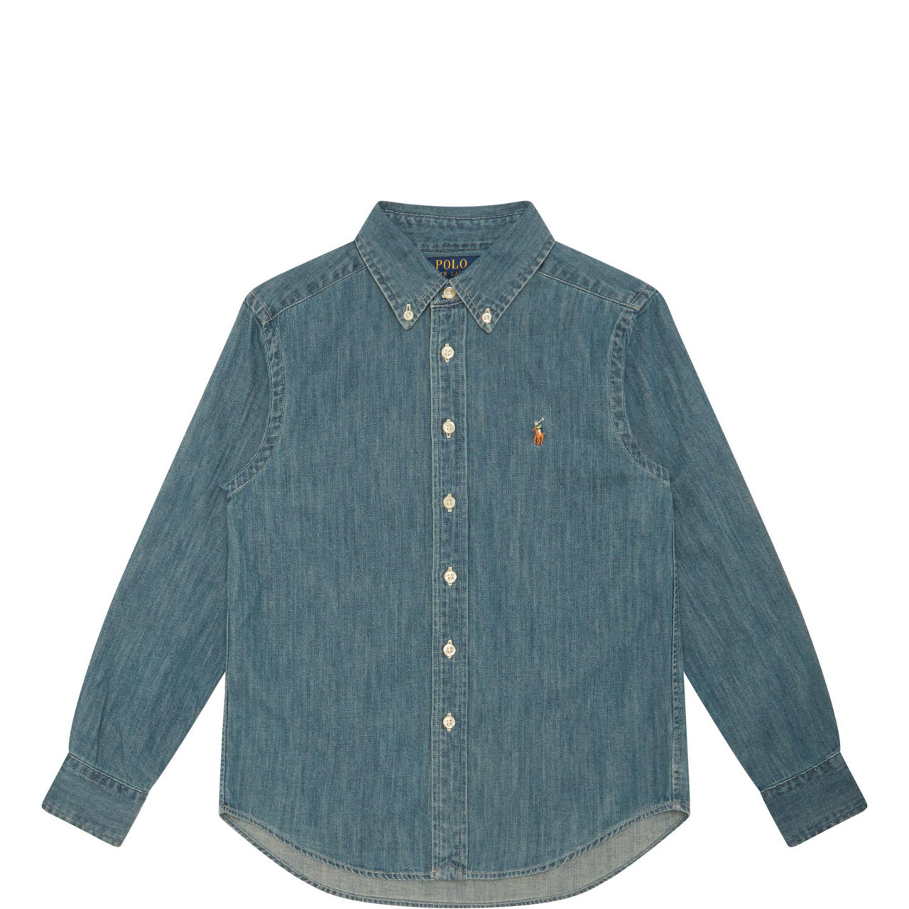 Logo Denim Shirt 6-14 Years