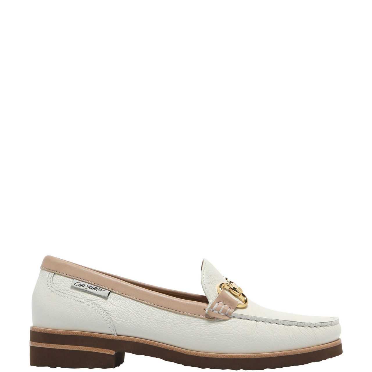 Aubrigo Snaffle-Trim Leather Loafers