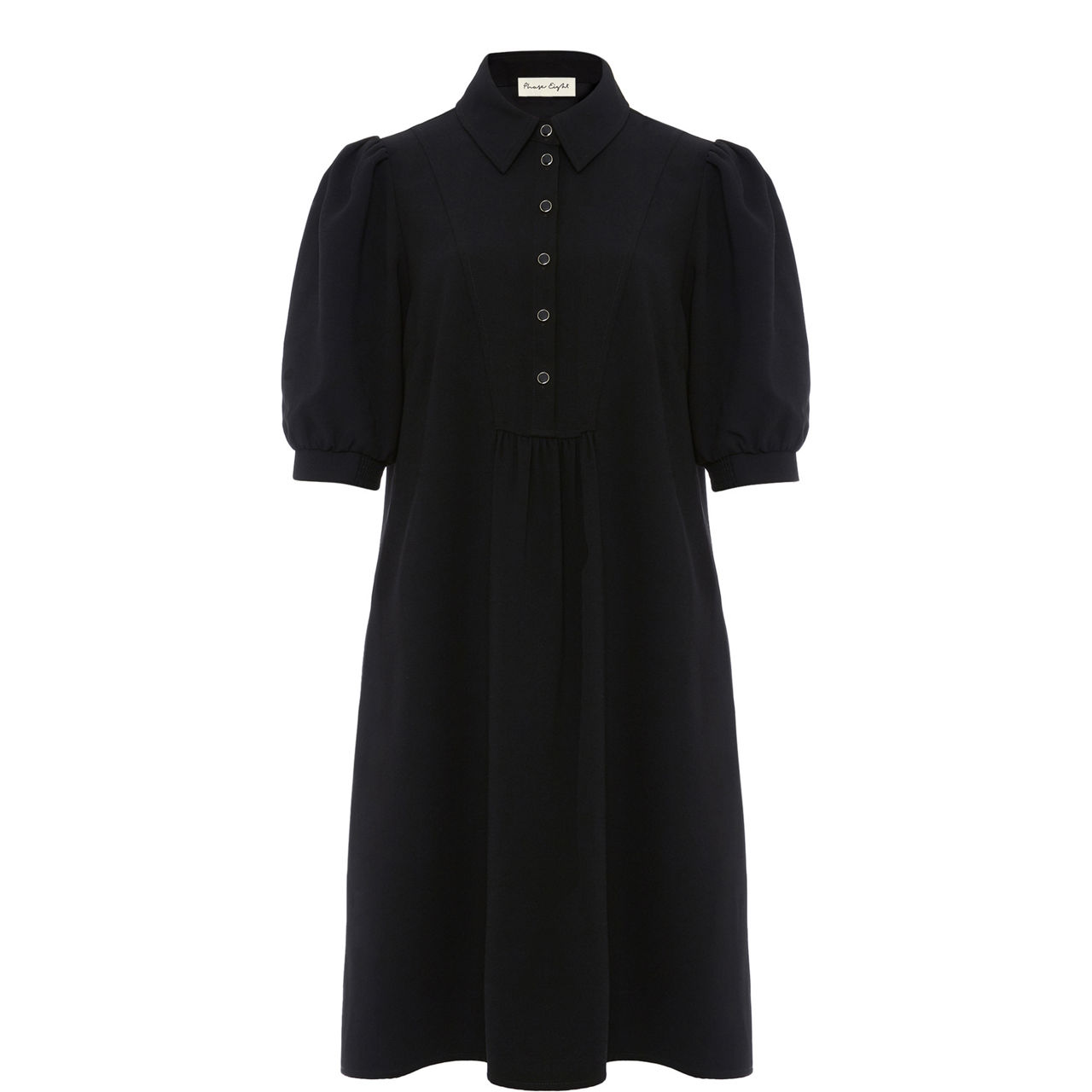 Claudia Buttoned Mini Dress