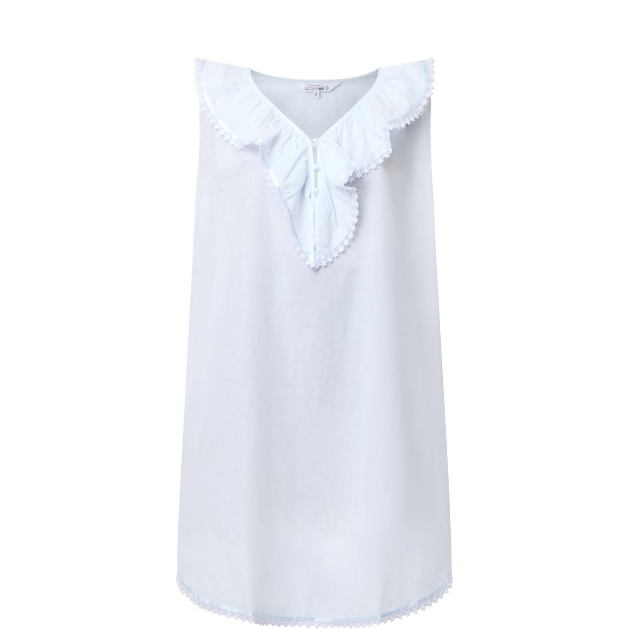 Tomy Ruffle Embellished Night Dress