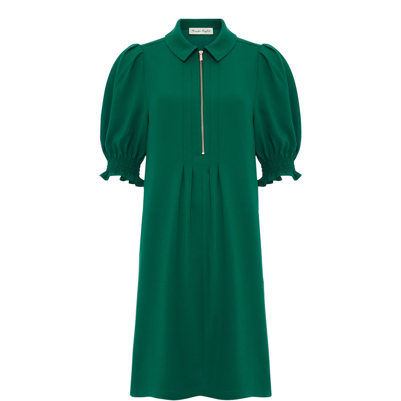 Candice Half-Zip Mini Dress