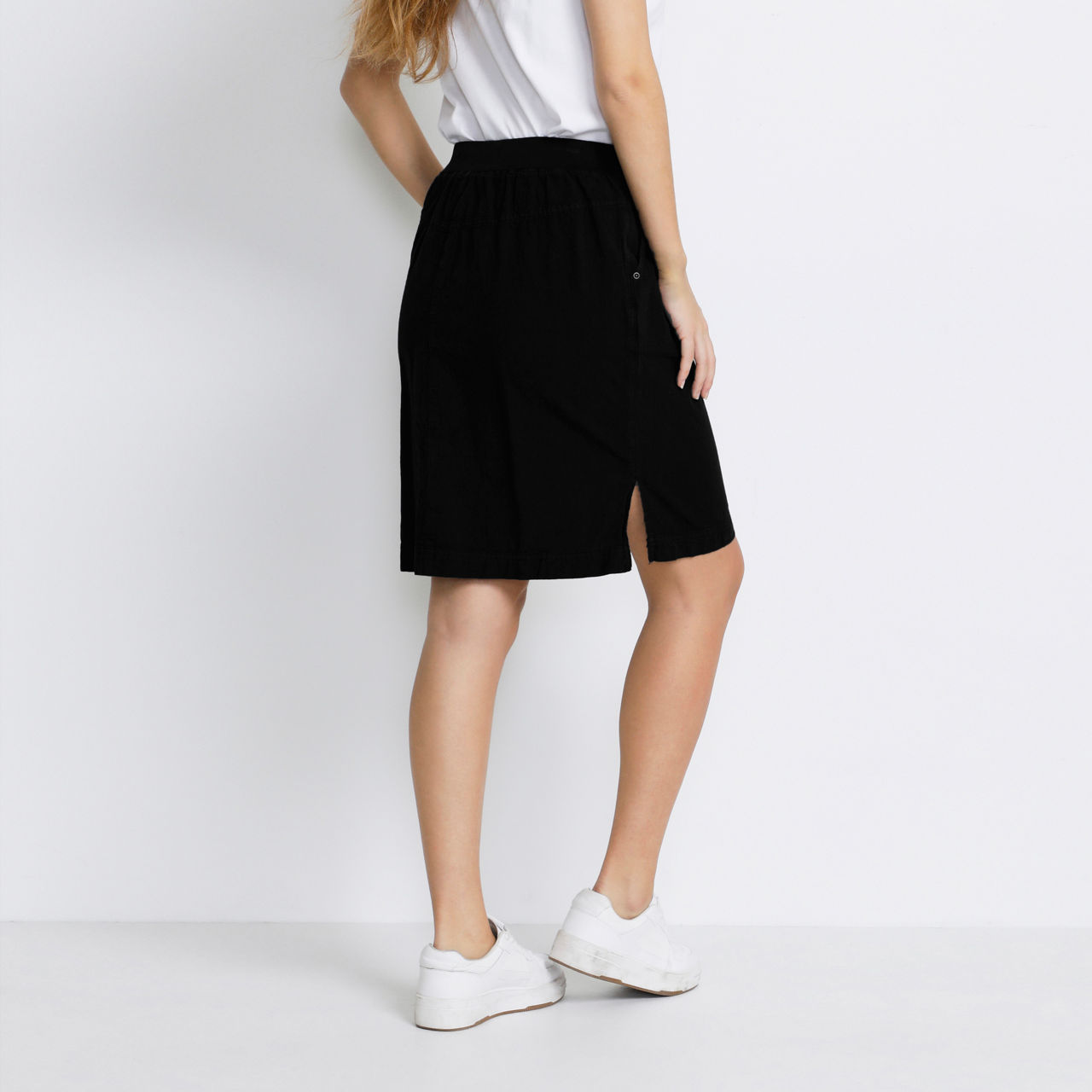 Naya Drawstring-Waist Pencil Skirt Naya Drawstring-Waist Pencil Skirt