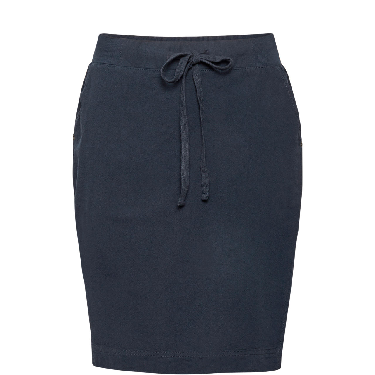 Naya Drawstring-Waist Pencil Skirt
