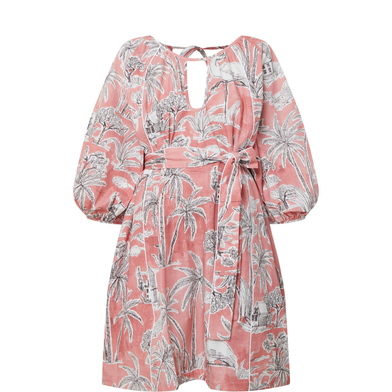 Flamingo Resort Mini Dress
