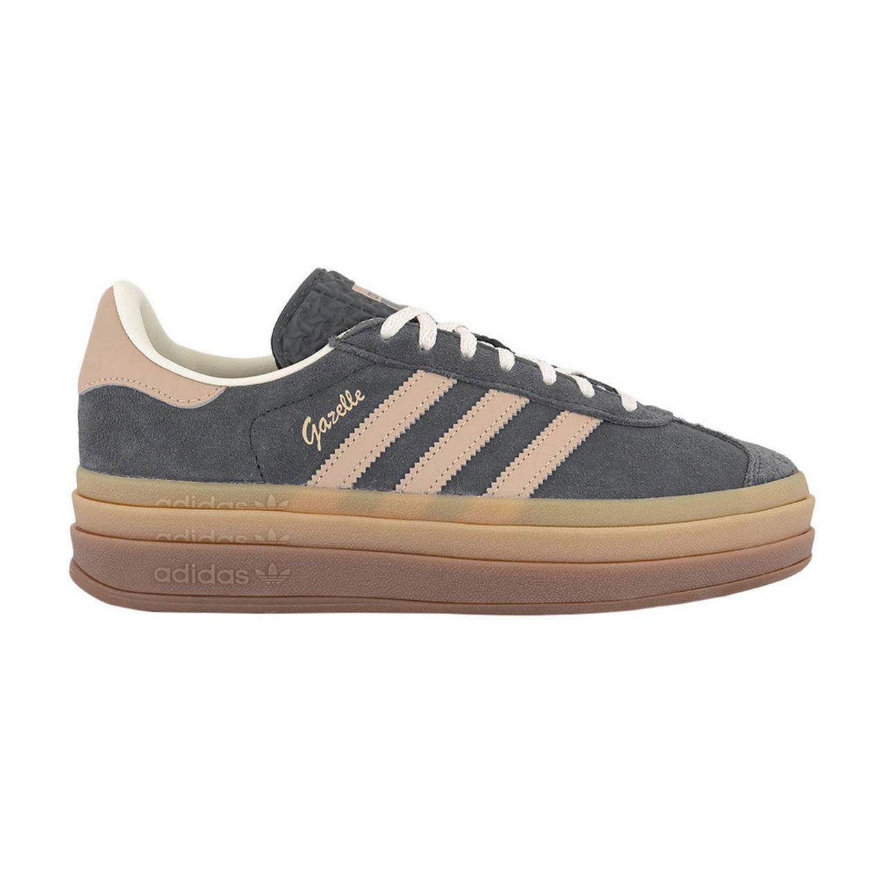 adidas gazelle silver green womens Adidas Gazelle Spikeless Golf Shoes Grey Two/White – Golf Discount main image 0
