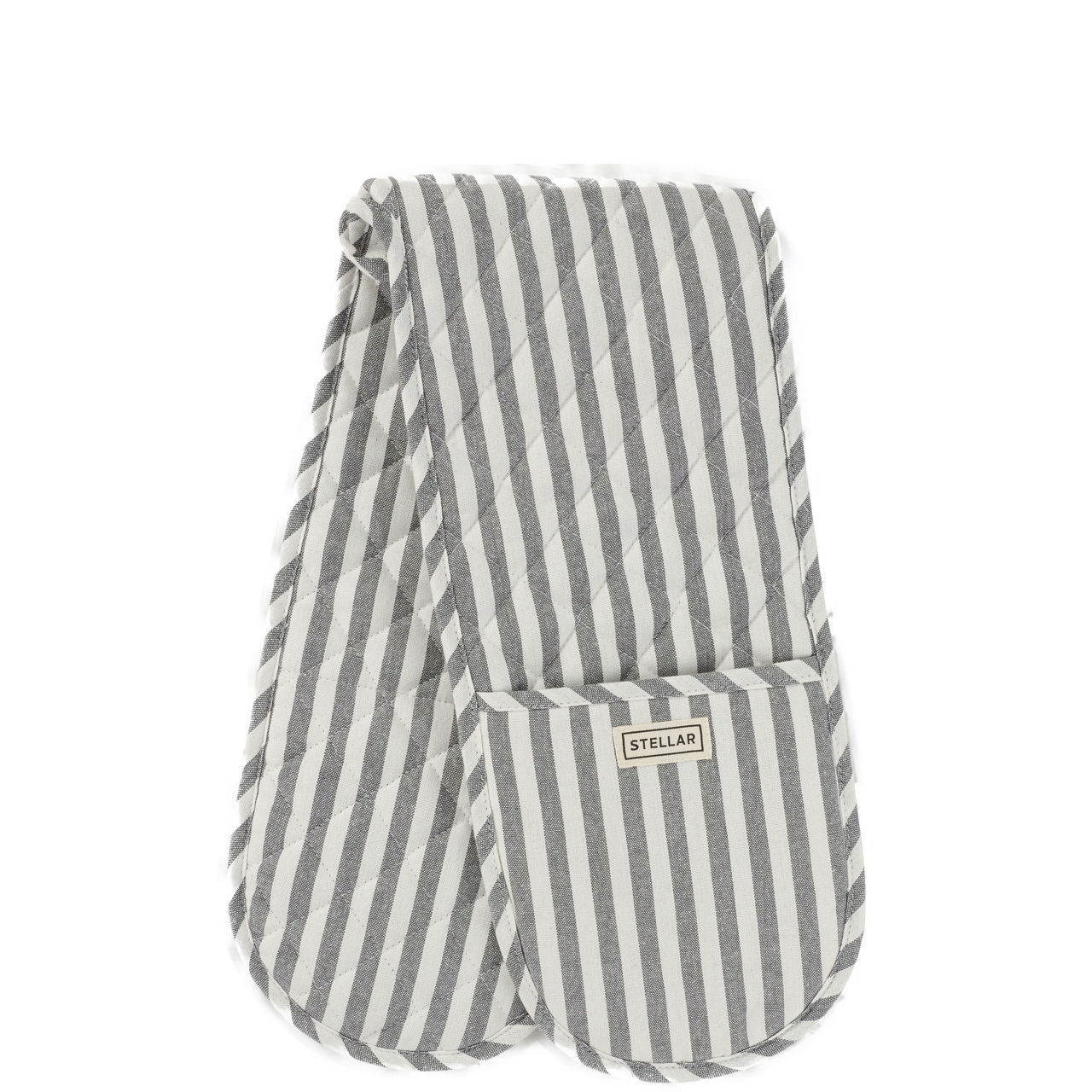 Striped Double Oven Mitt
