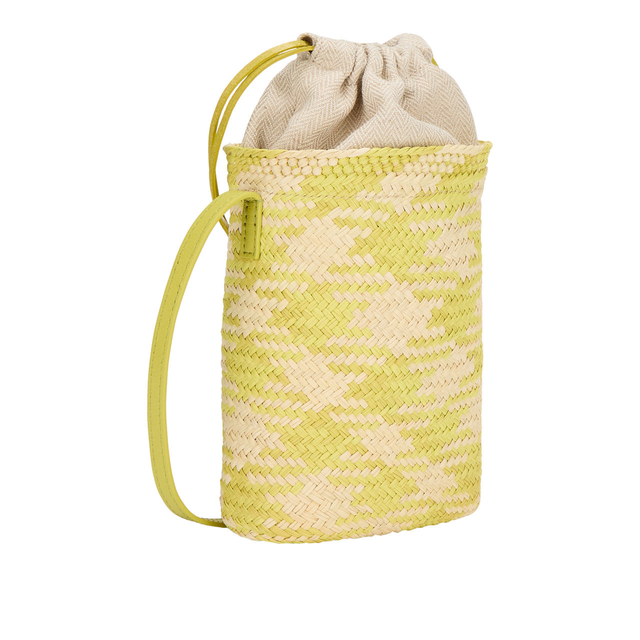 LOEWE Anagram Check Square Pocket Bag