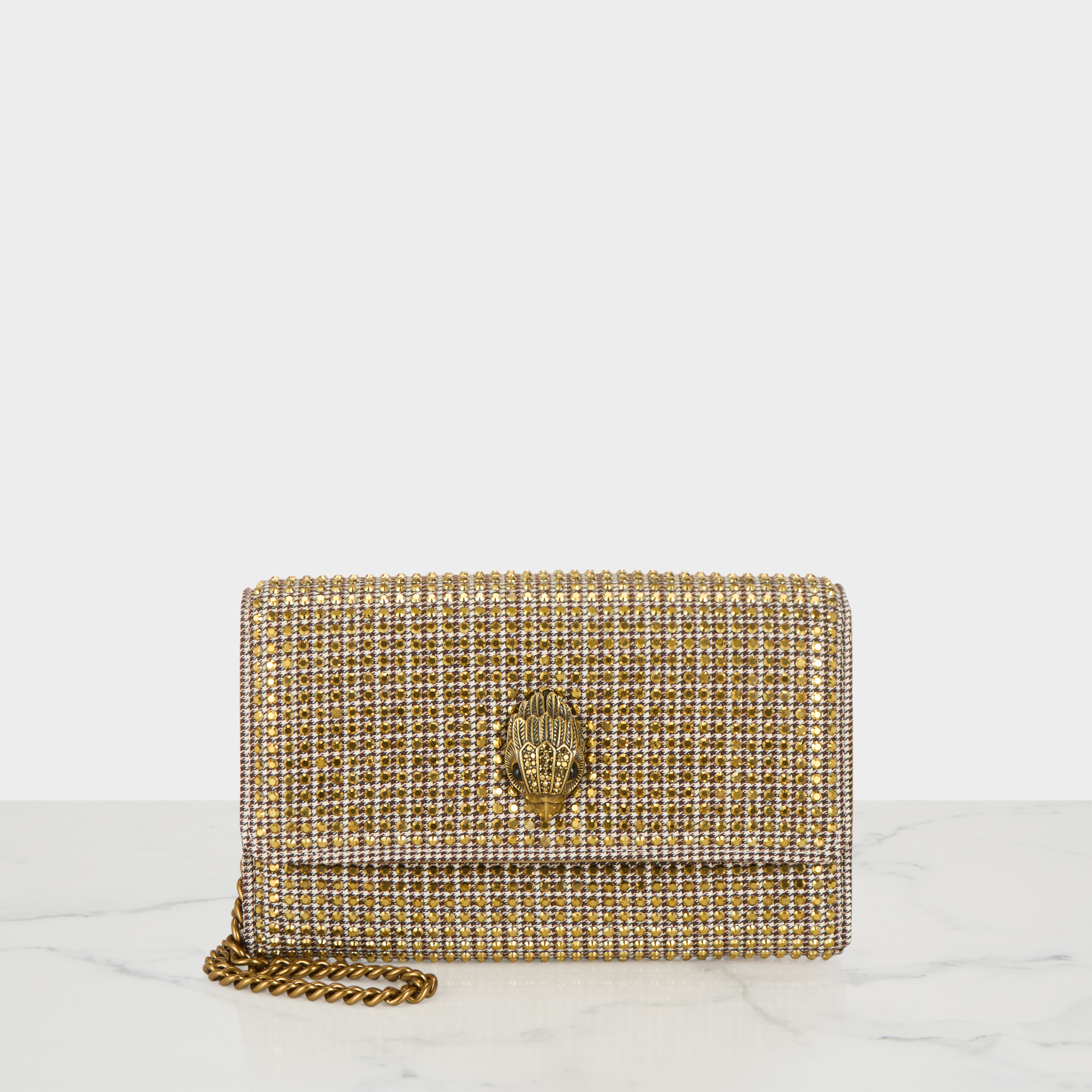 Kensington Crystal-Embellished Shoulder Bag