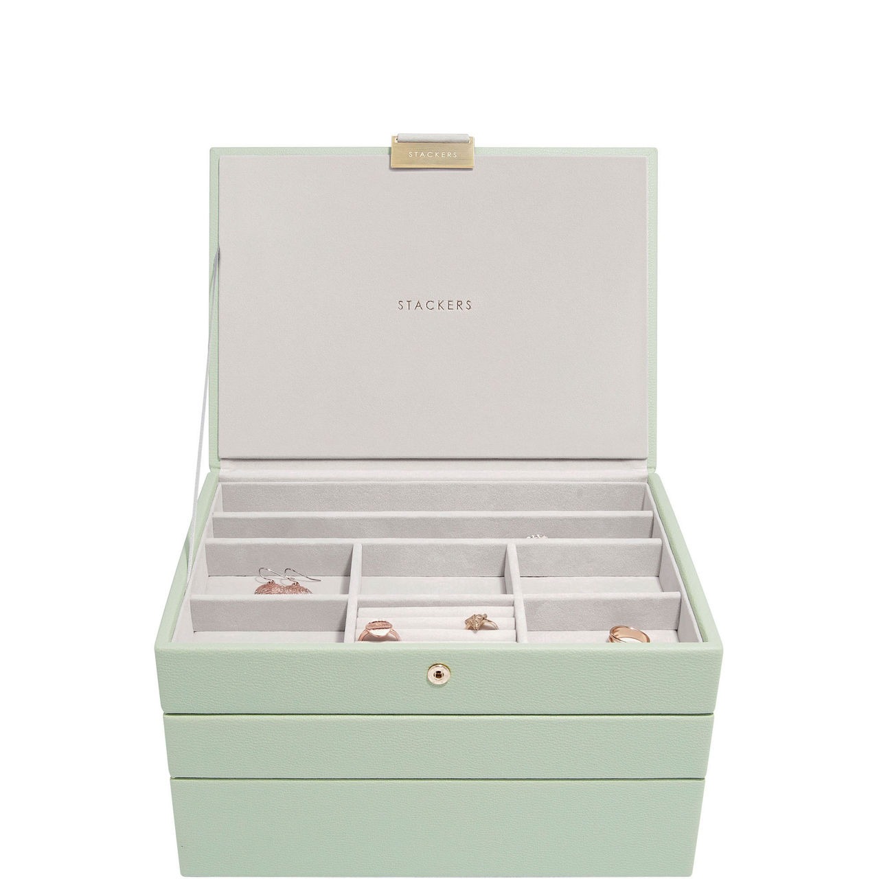 Classic Jewellery Box Sage Green