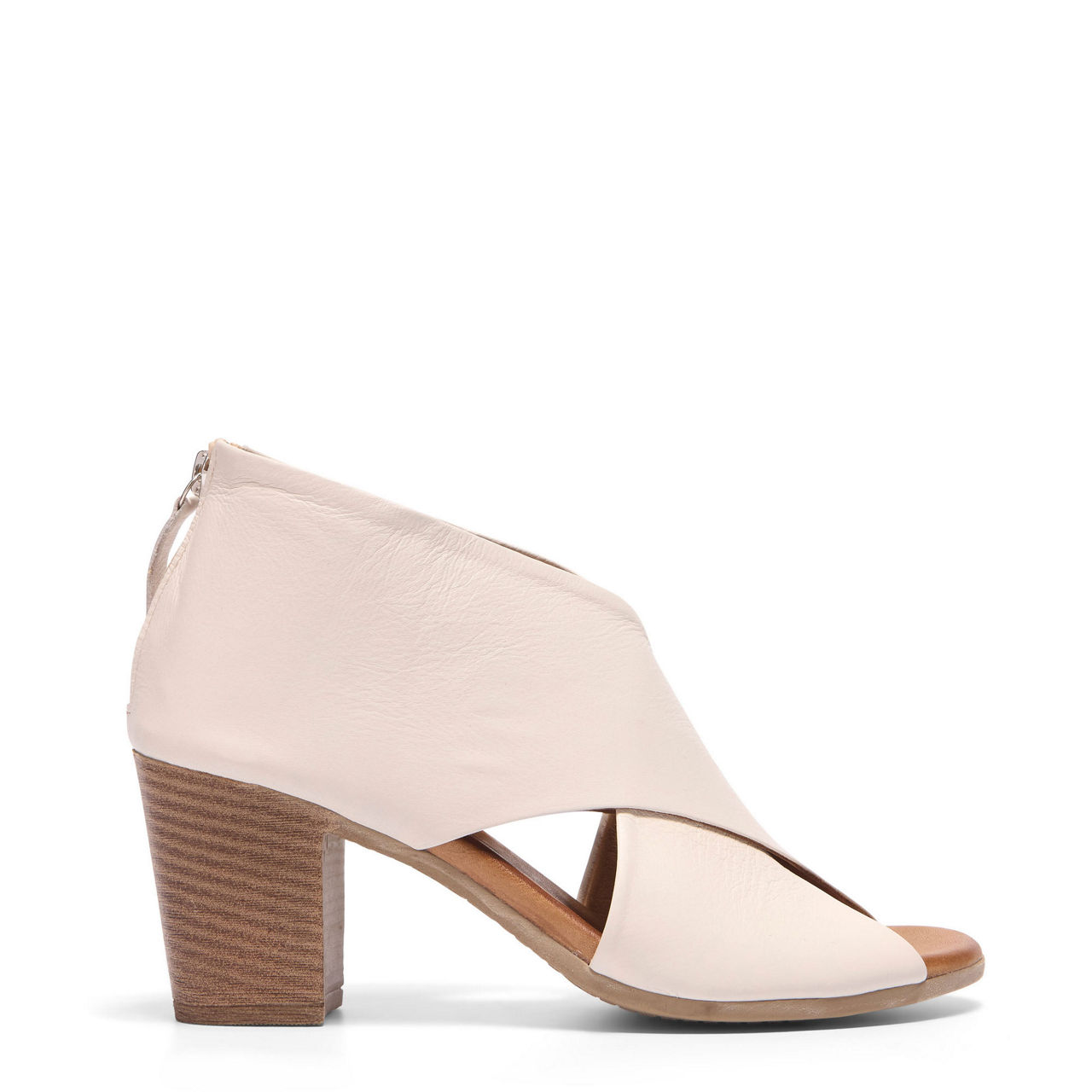 Piacere Leather Block Heels