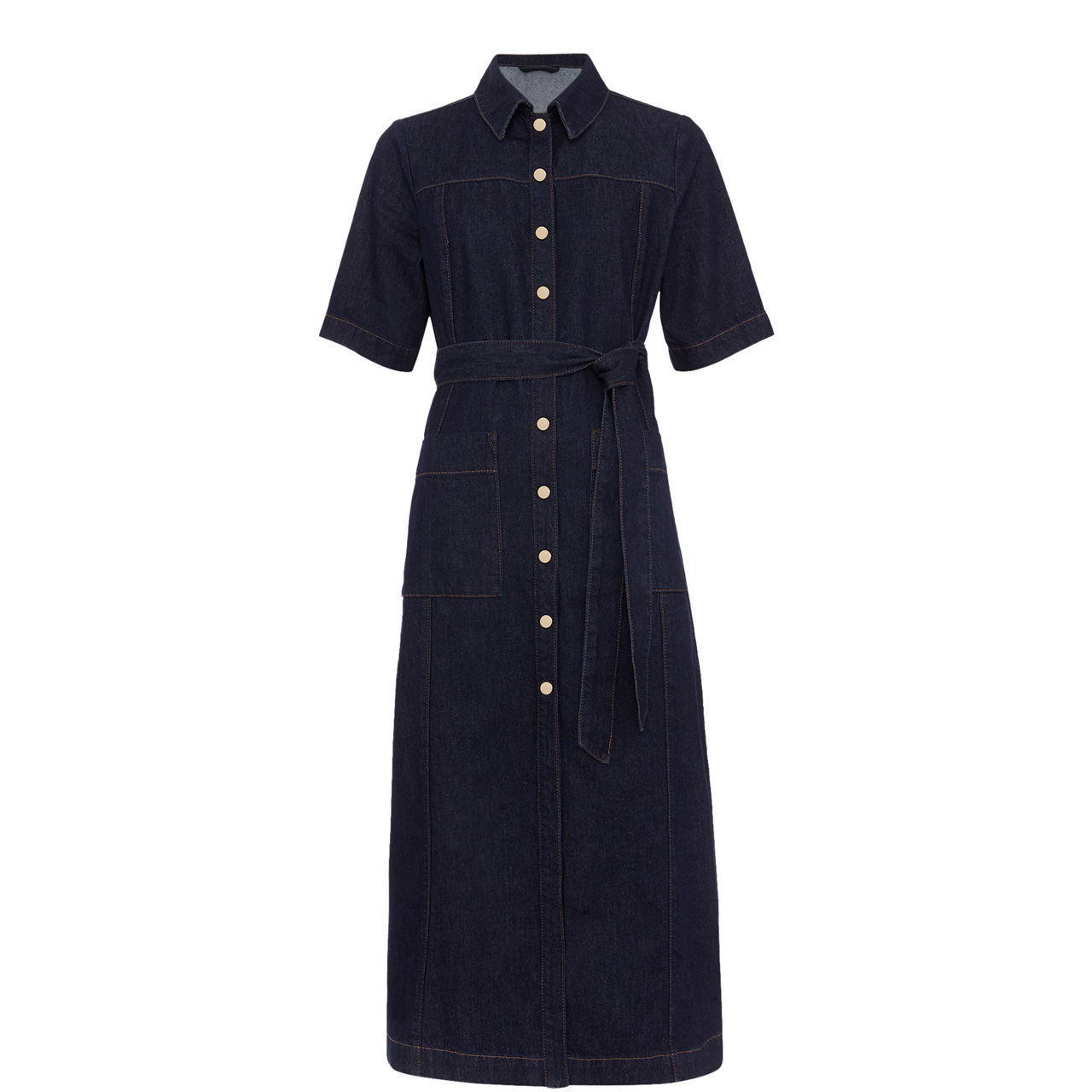 Sonny Denim Shirt Dress