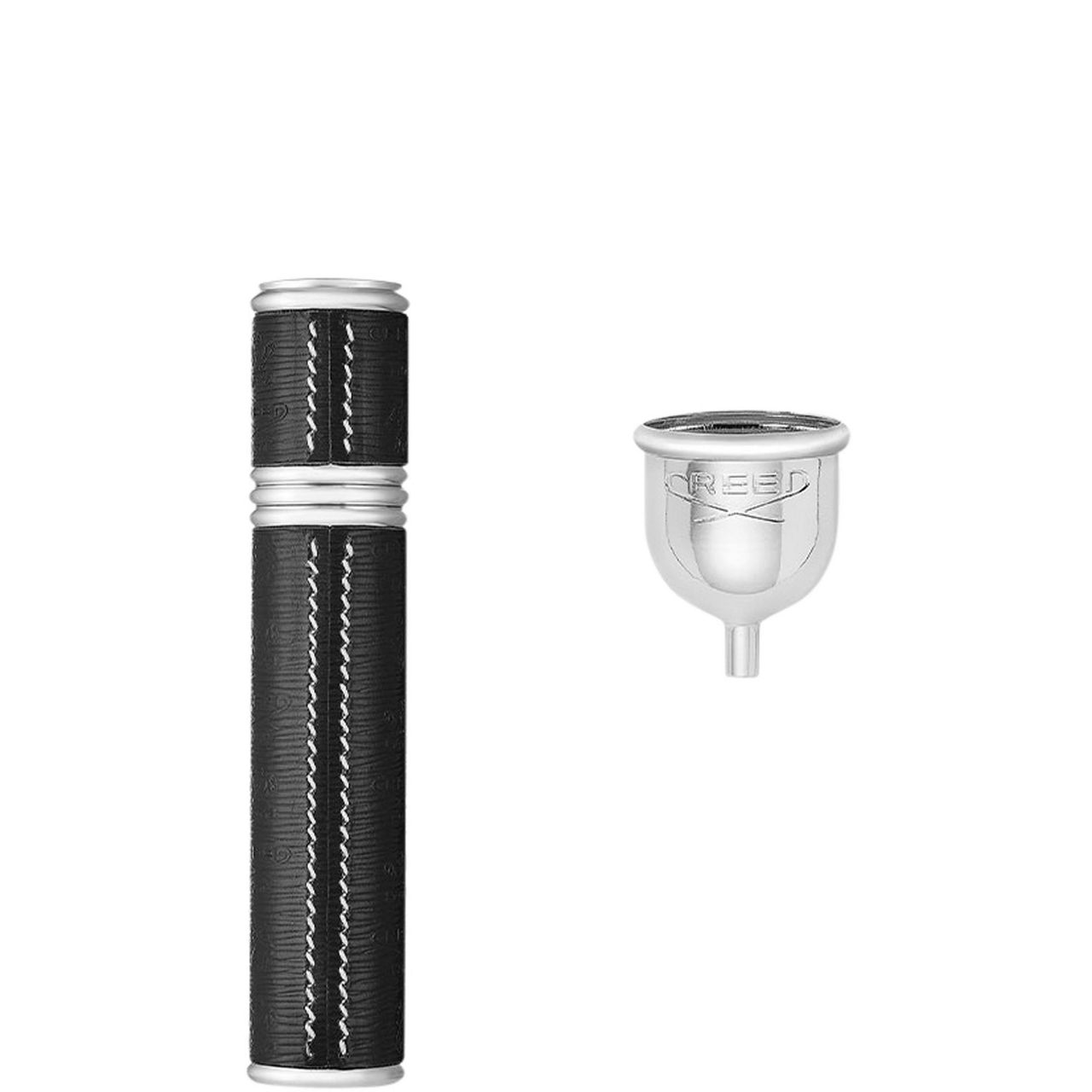 Refillable Travel Atomiser - Silver-Black