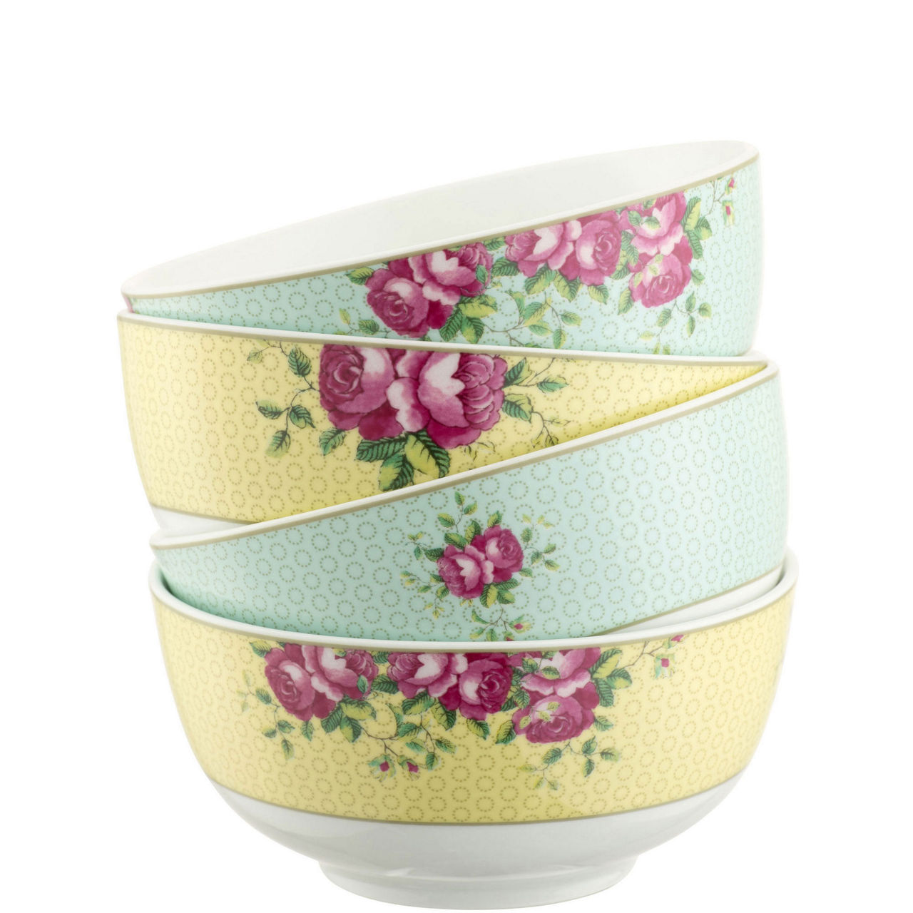 Archive Rose - Cereal Bowls X 4
