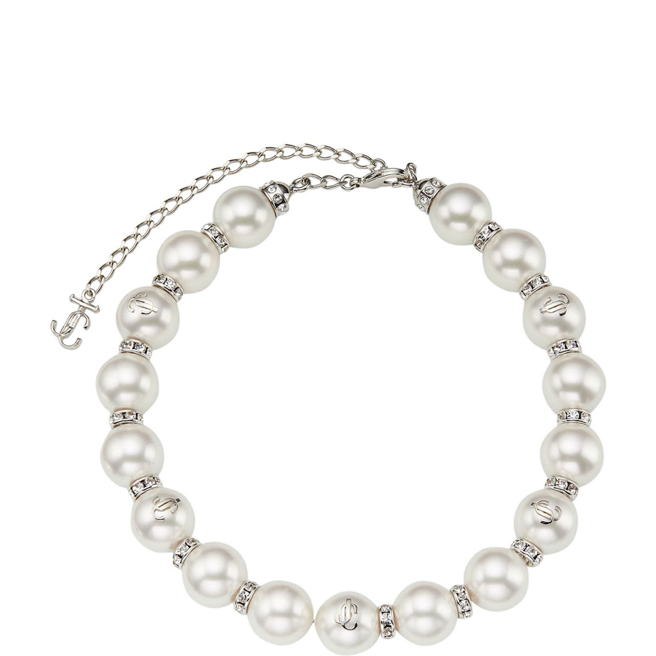 JC Embellished Choker Necklace