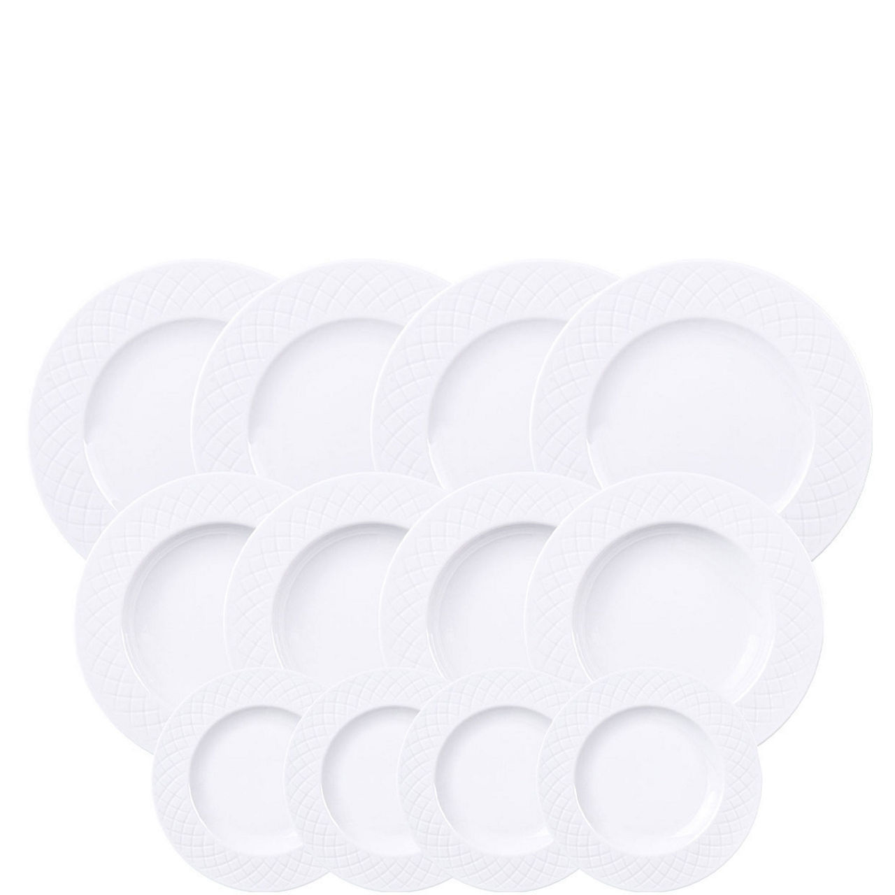 Ingrid 12-Piece Porcelain Dining Set