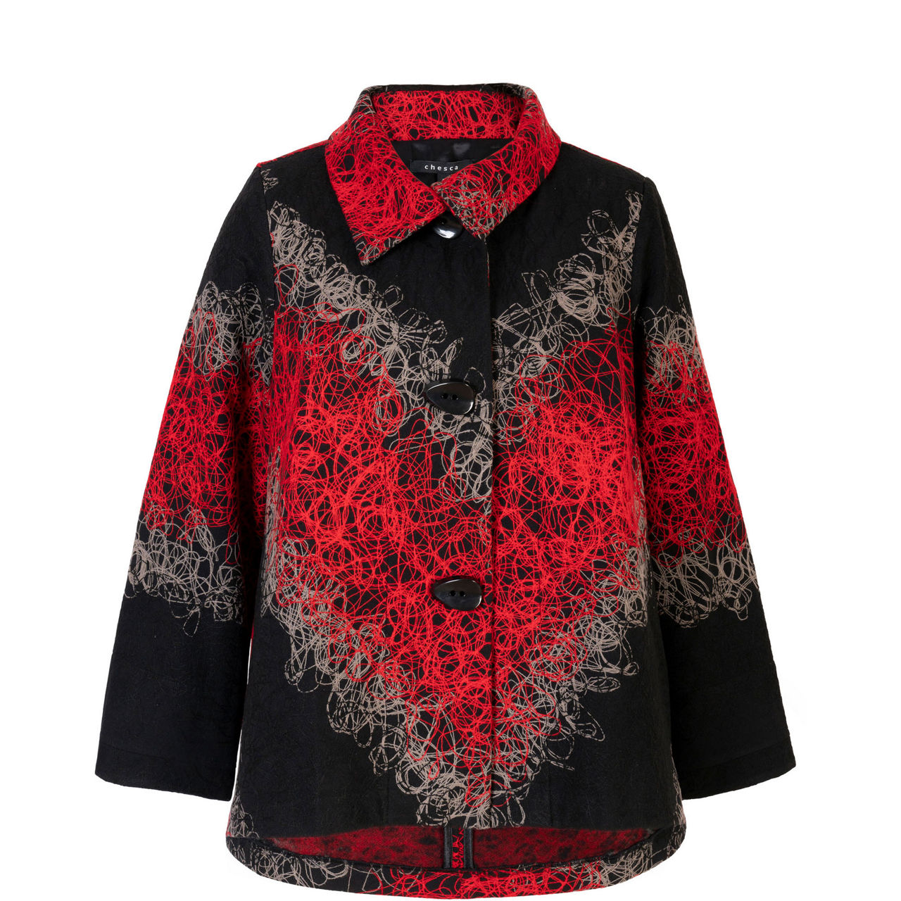 Scribble Embroidered Jacket