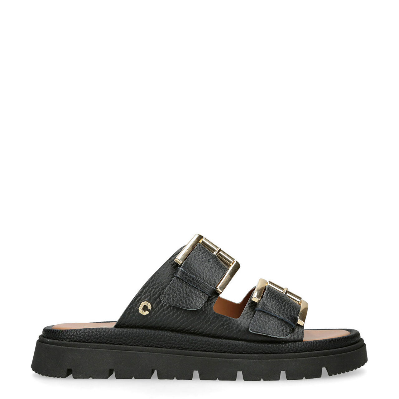 Pavilion Leather Flat Sandals