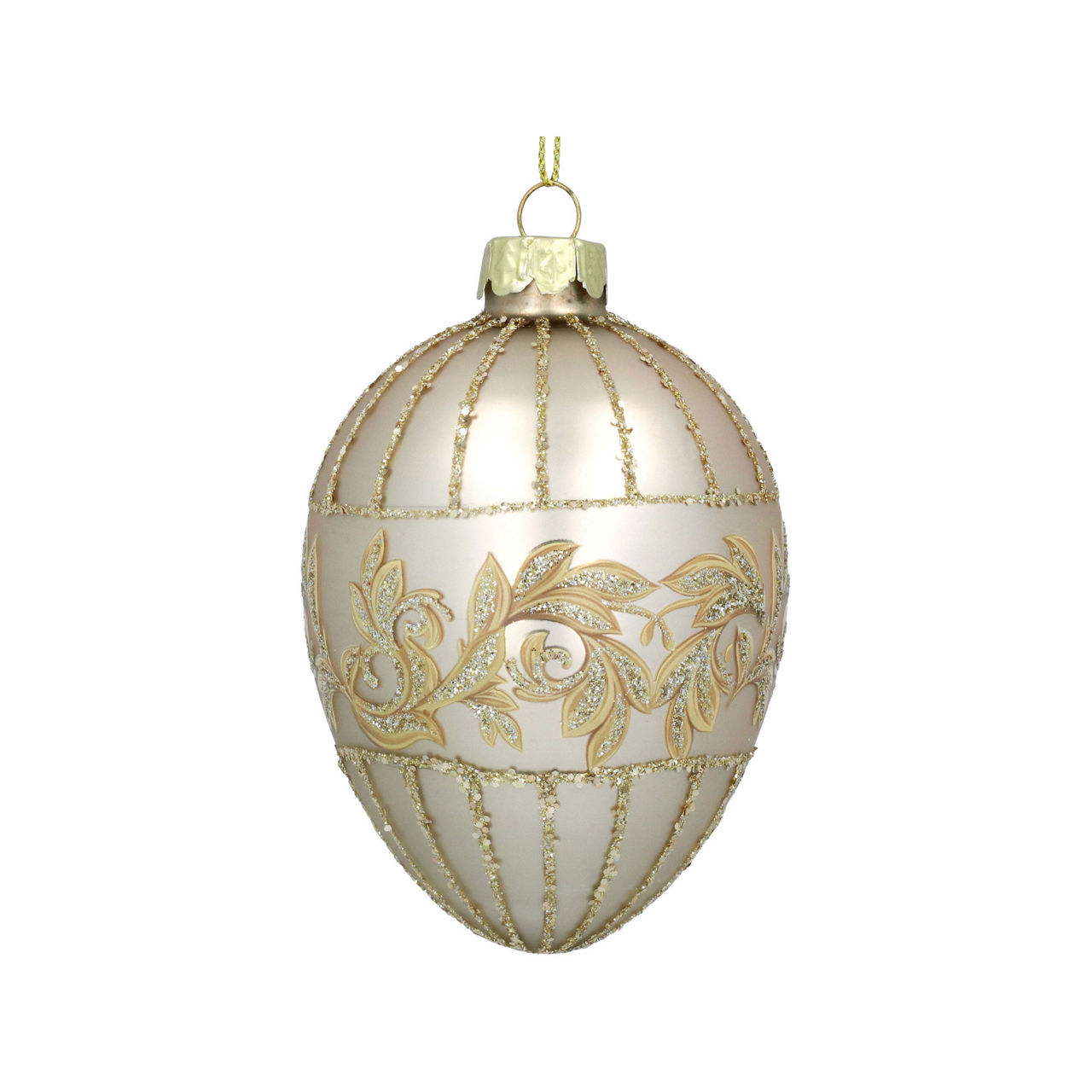 Rococo Tapered Glass Tree Decoration