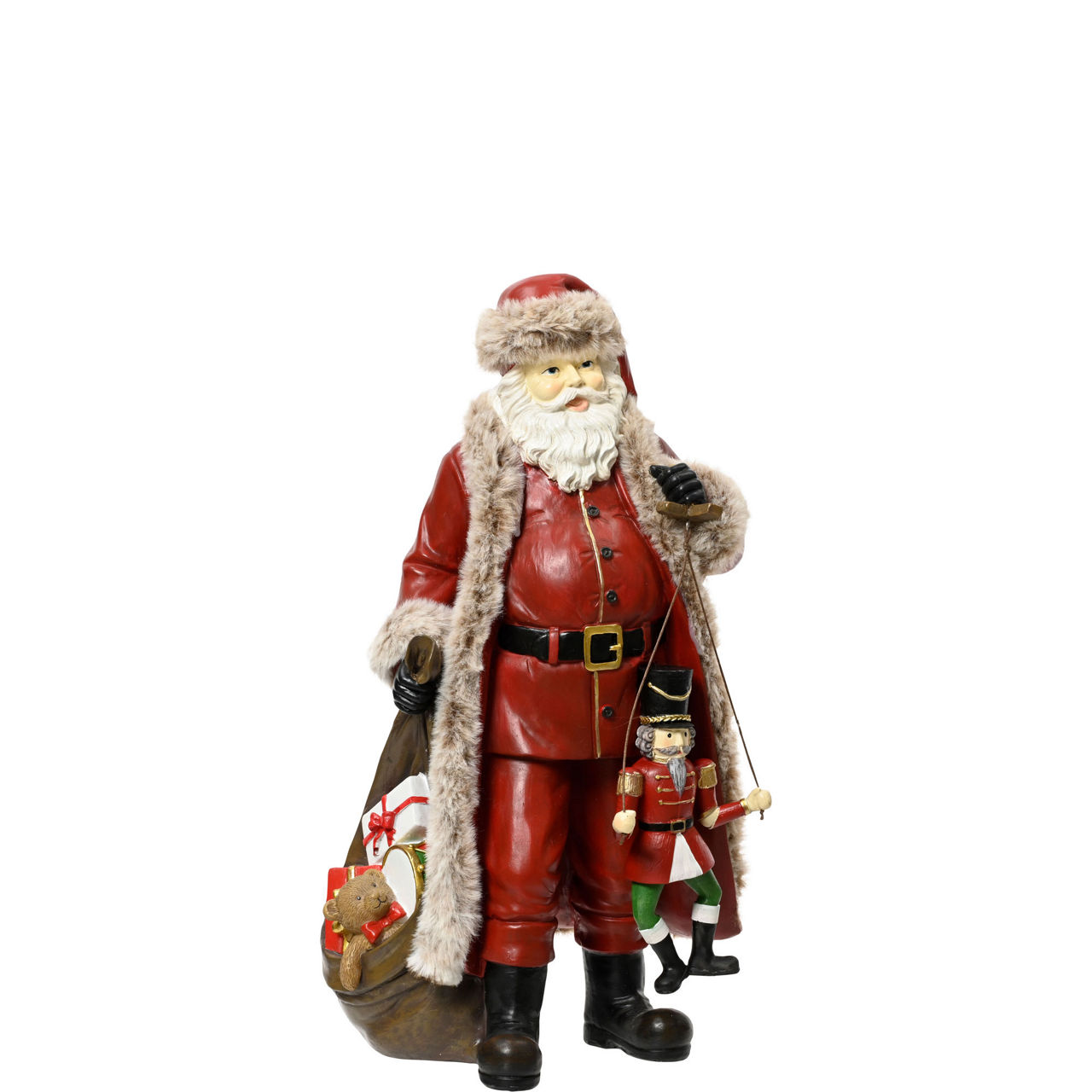 Santa & Toys Christmas Ornament