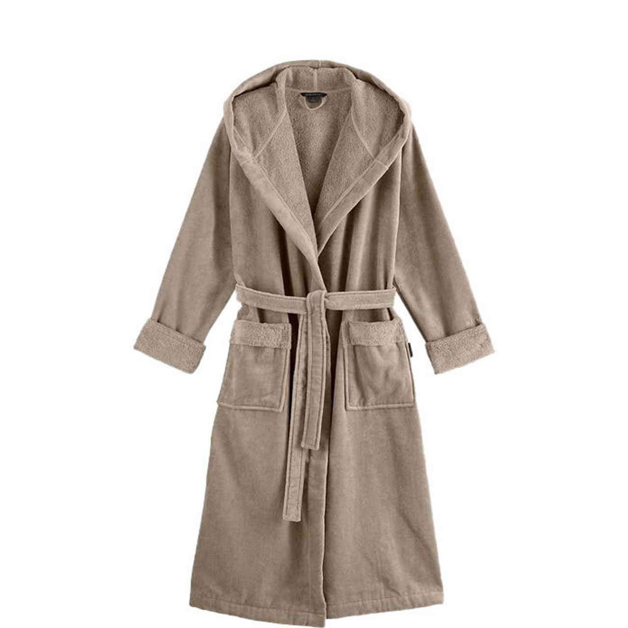Men's Smooth Bathrobe Sand