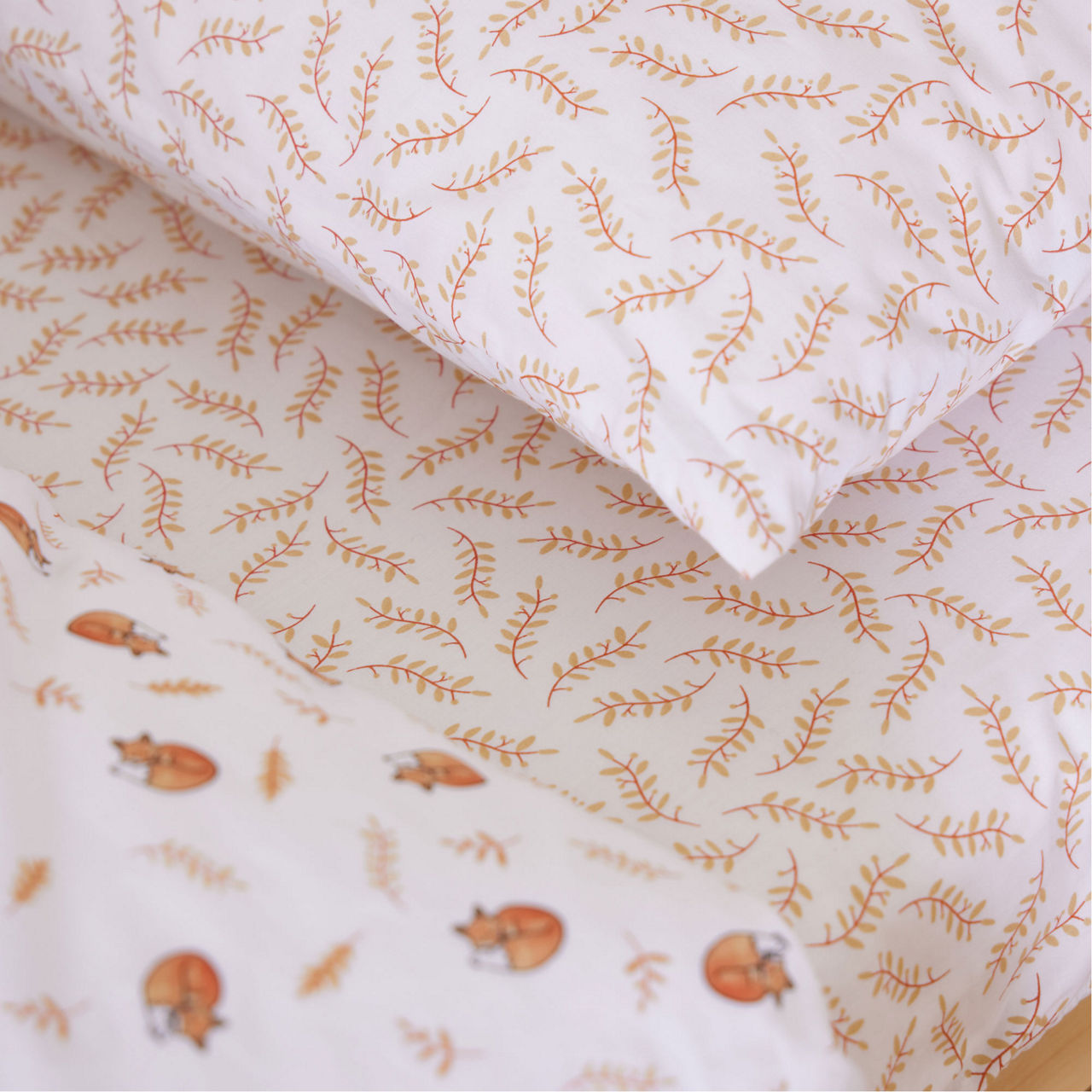 200 Thread Count Fauna Fitted Sheet