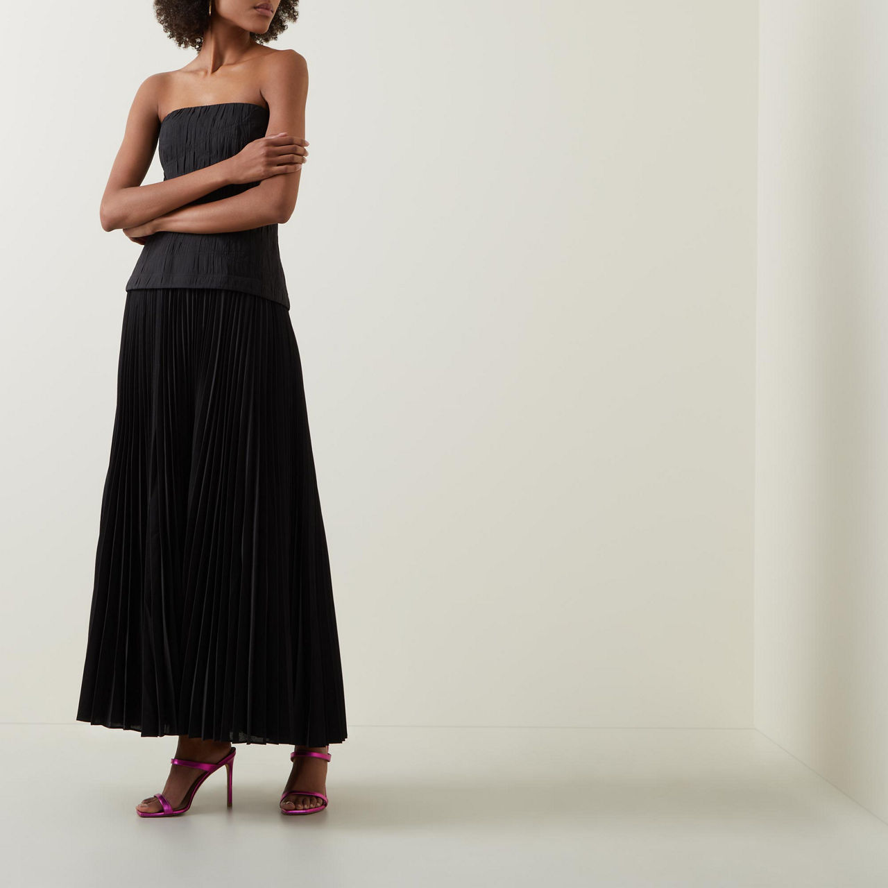 ACLER Bristol Off-The-Shoulder Dress