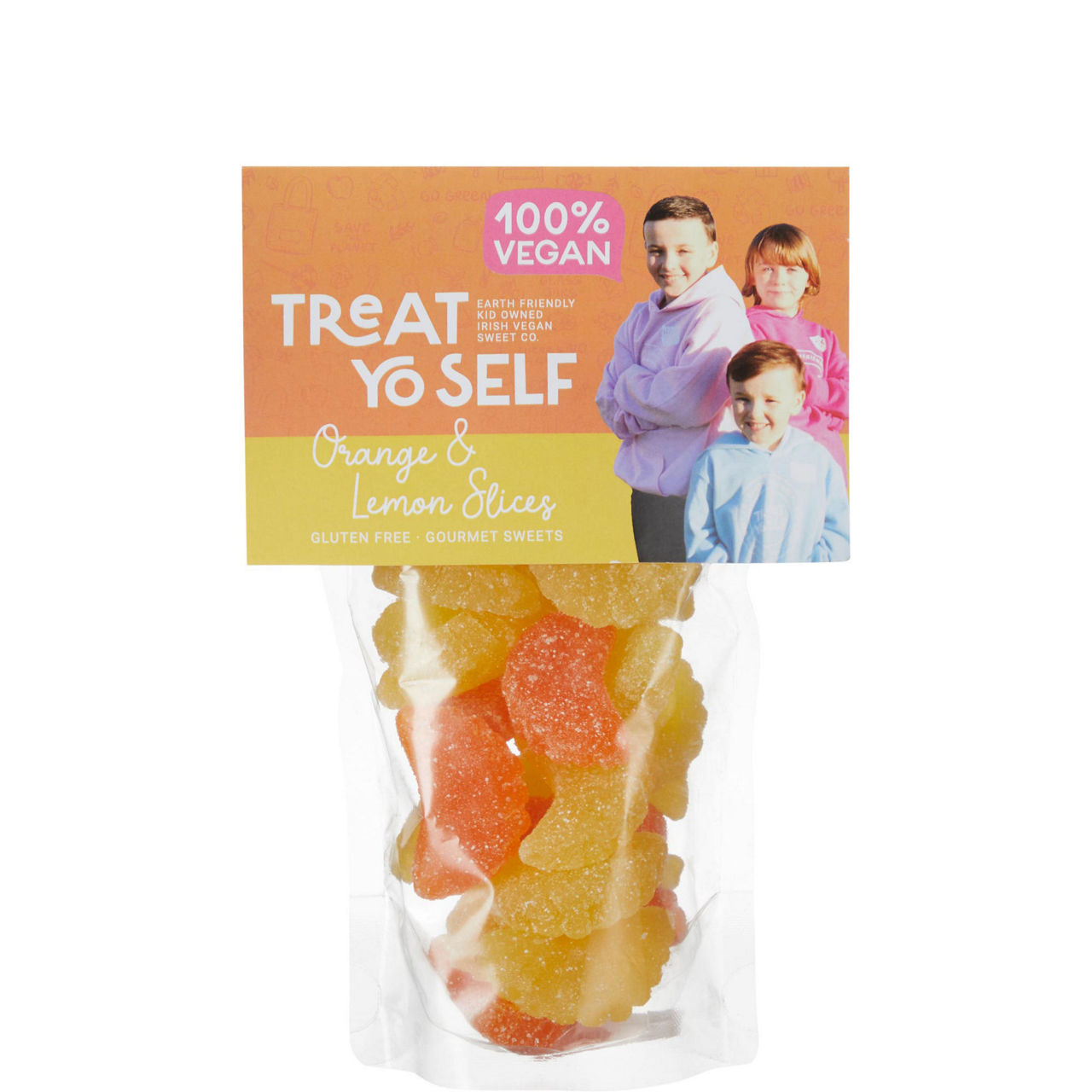 Gourmet Gifting Pouch – Orange & Lemon Slices 200g