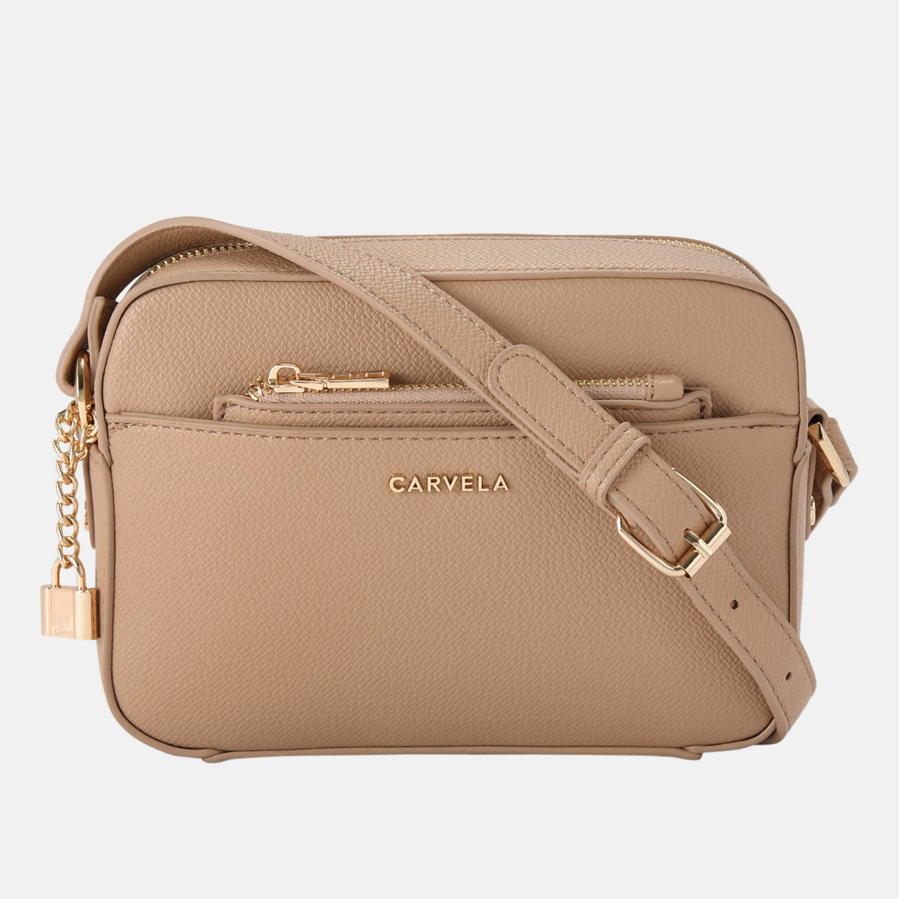 CARVELA Latte Camera Bag BROWN