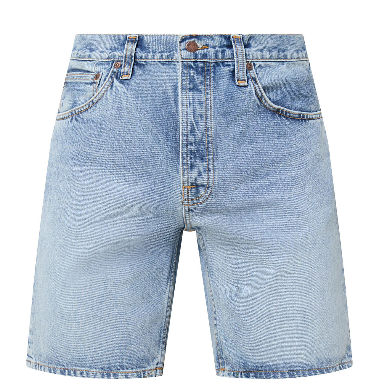 Seth Wide-Leg Denim Shorts