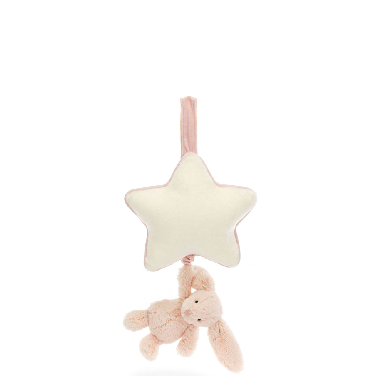 Bashful Blush Bunny Musical Pull