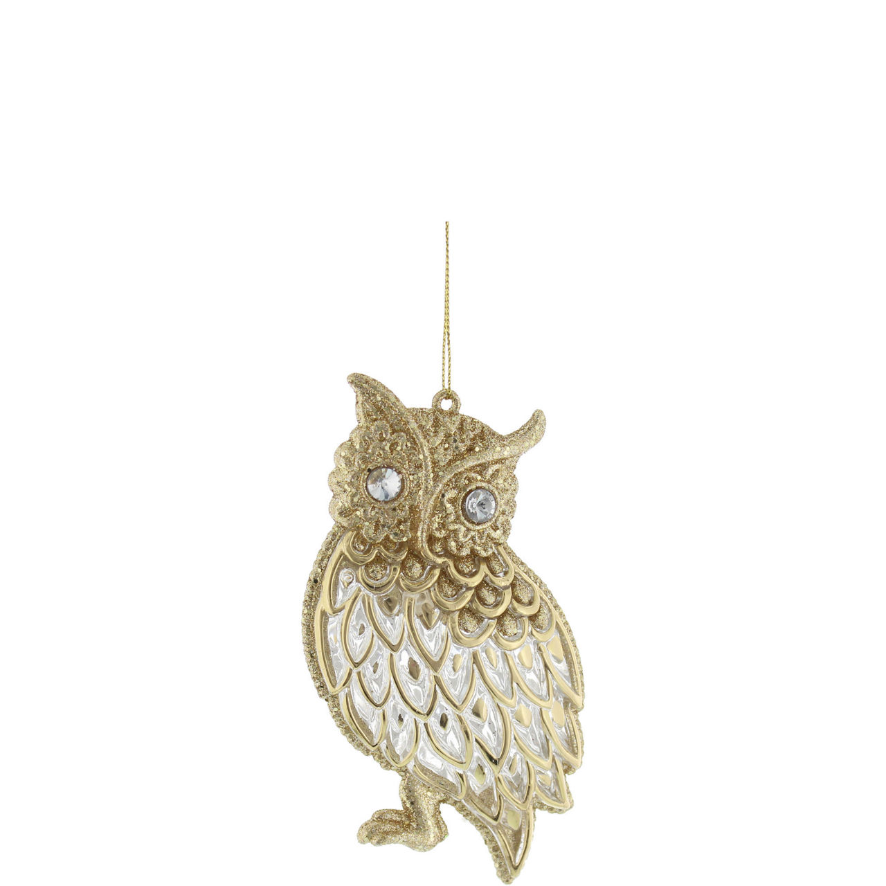 Glitter Owl Tree Decoration