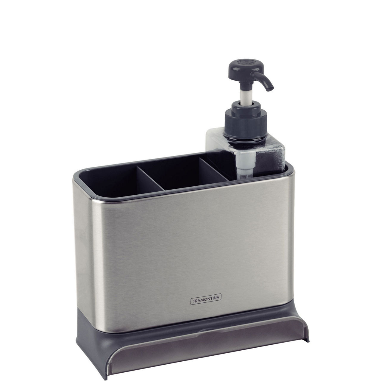 Stainless Steel Soap Dispenser & Sink Organiser