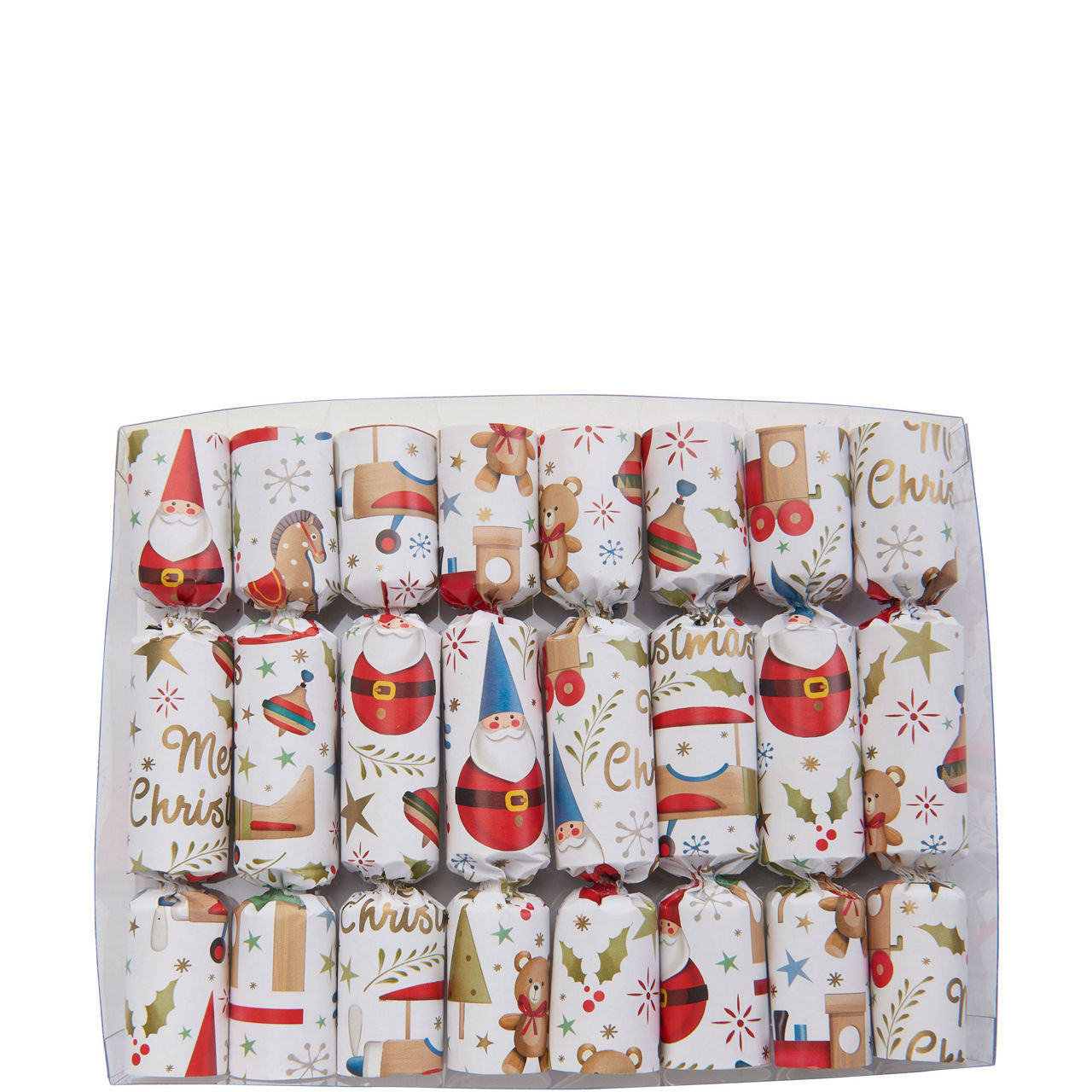 Toy Town Christmas Cracker 8-Pack