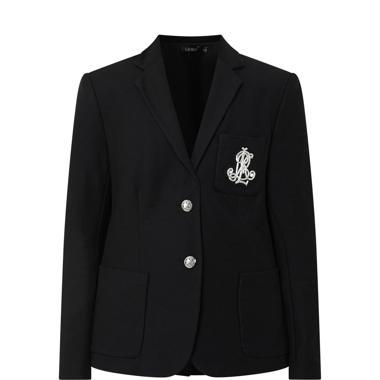 Anfisa Logo Single-Breasted Blazer