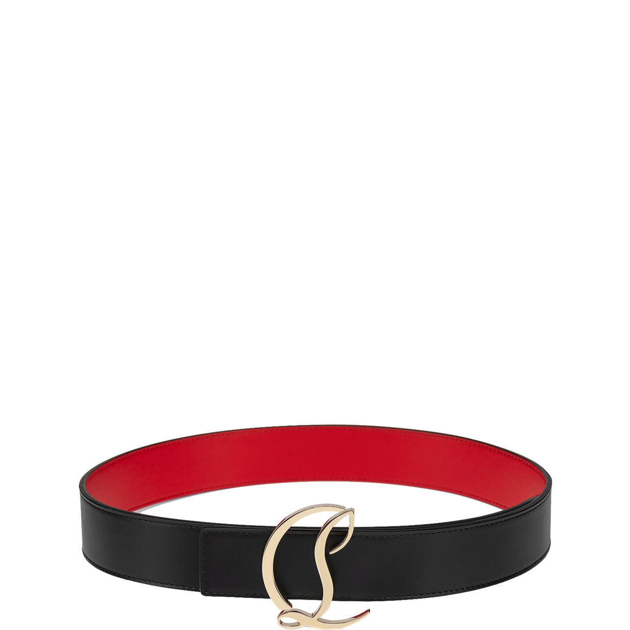 CL Logo Leather Belt