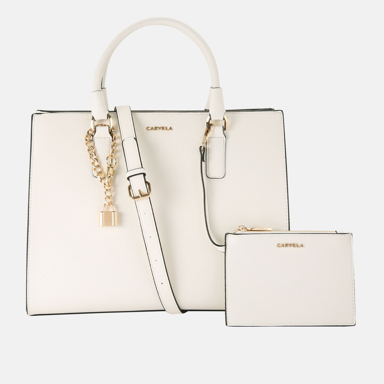 CARVELA Latte Tote Bag