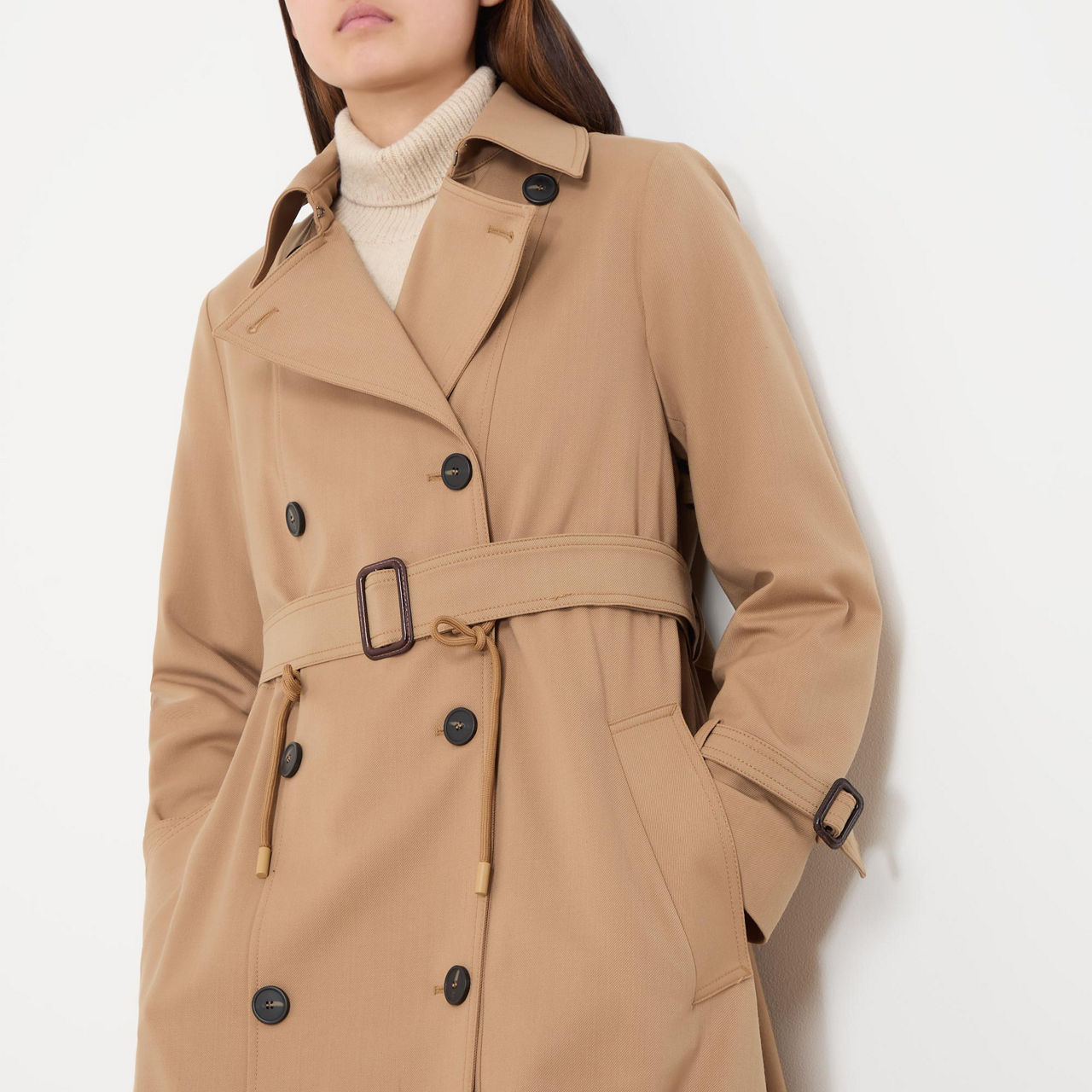 Fatuo Double-Breasted Trench Coat