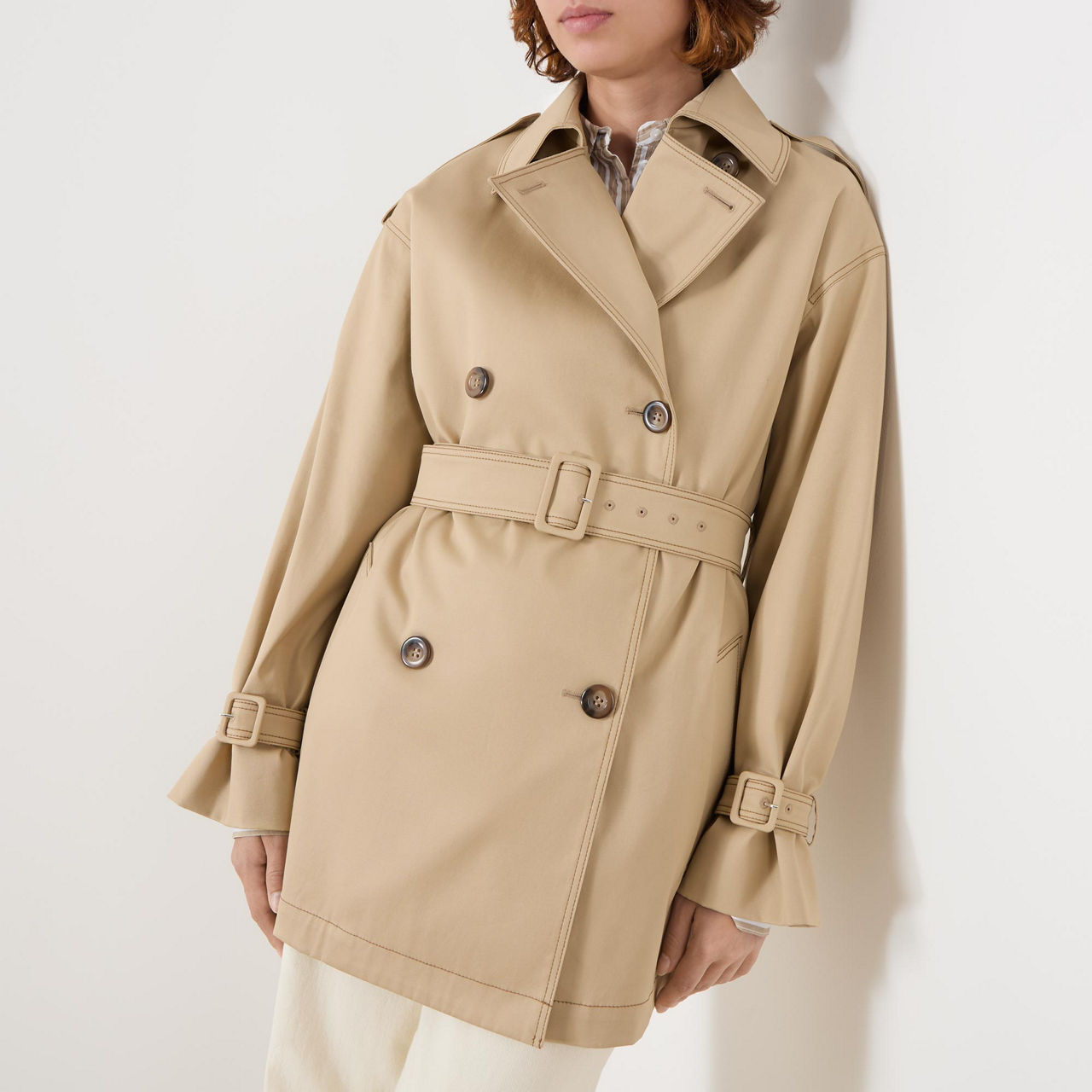 MAX MARA STUDIO Ottavo Belted Trenchcoat