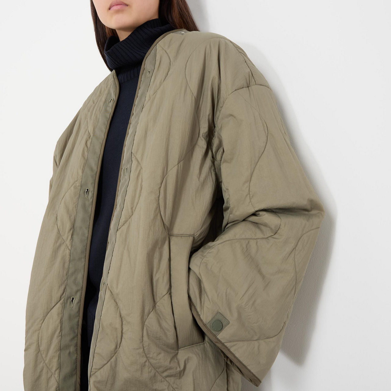 【WEEKEND MAX MARA】FUMETTO リバーシブル コットン パーカー WEEKEND MAX MARA】FUMETTO リバーシブル コットン パーカー