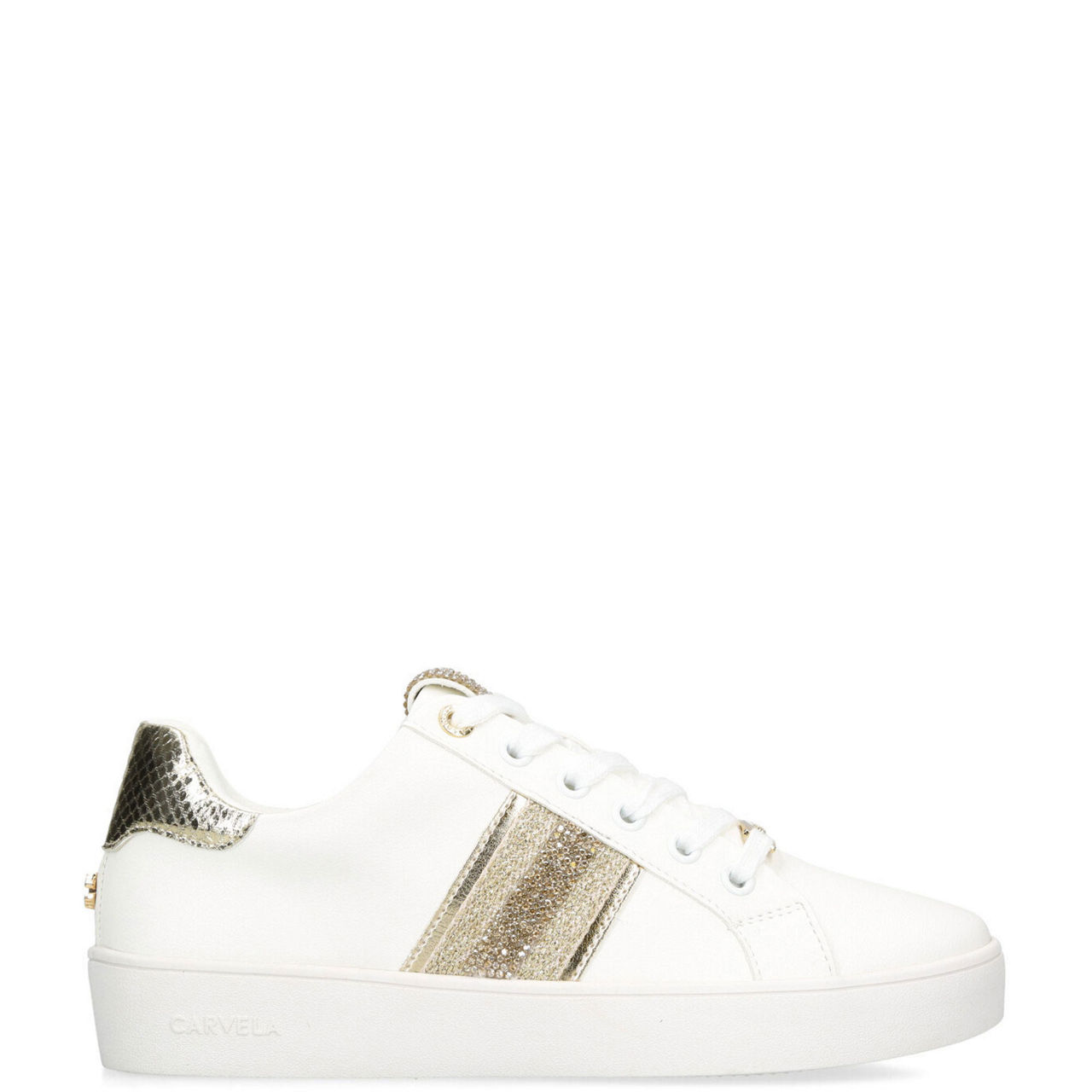 Rapid Striped Lace-Up Trainers
