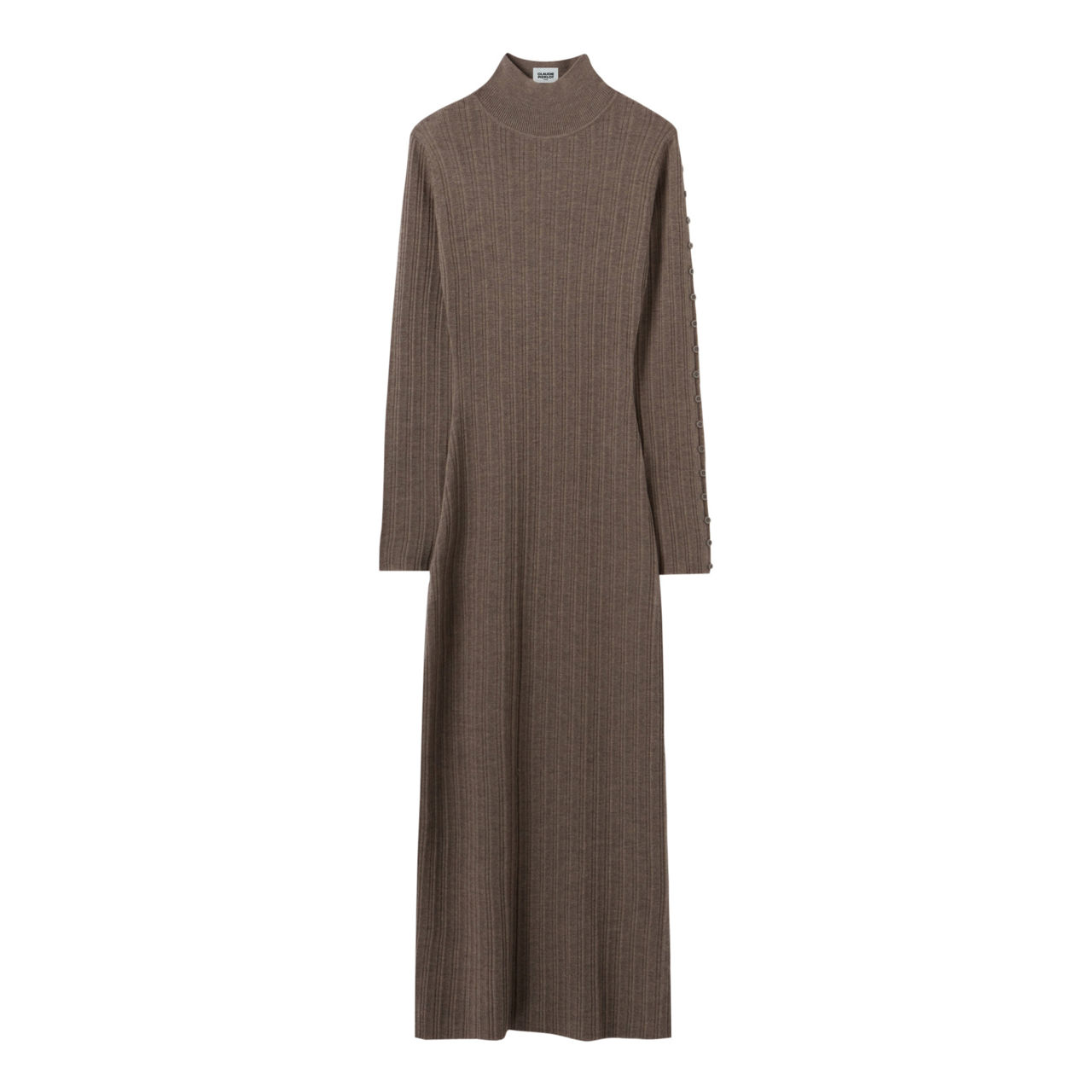 claudie pierlot brown dress Flowy Mini Dress