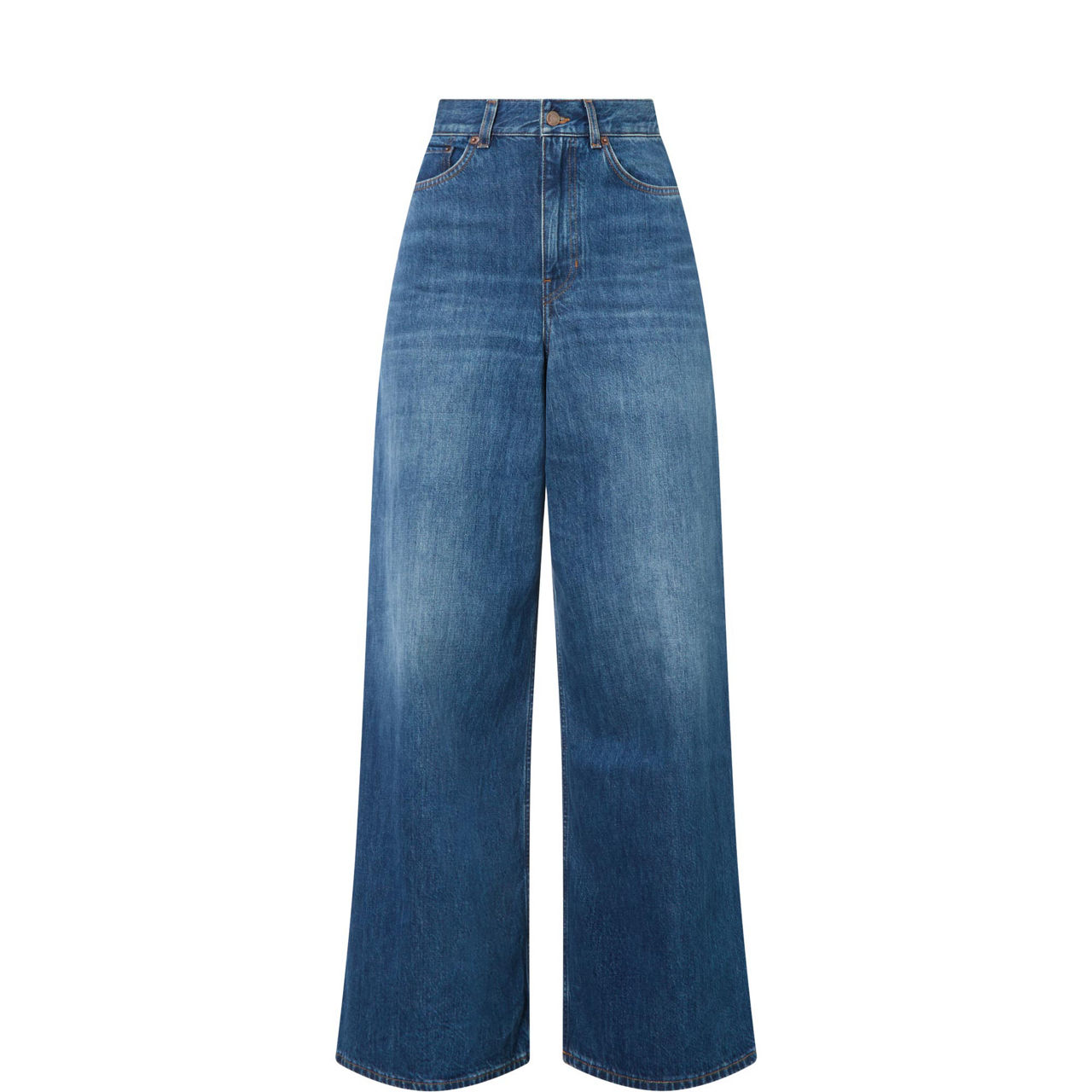 Palazzo Wide-Leg Jeans