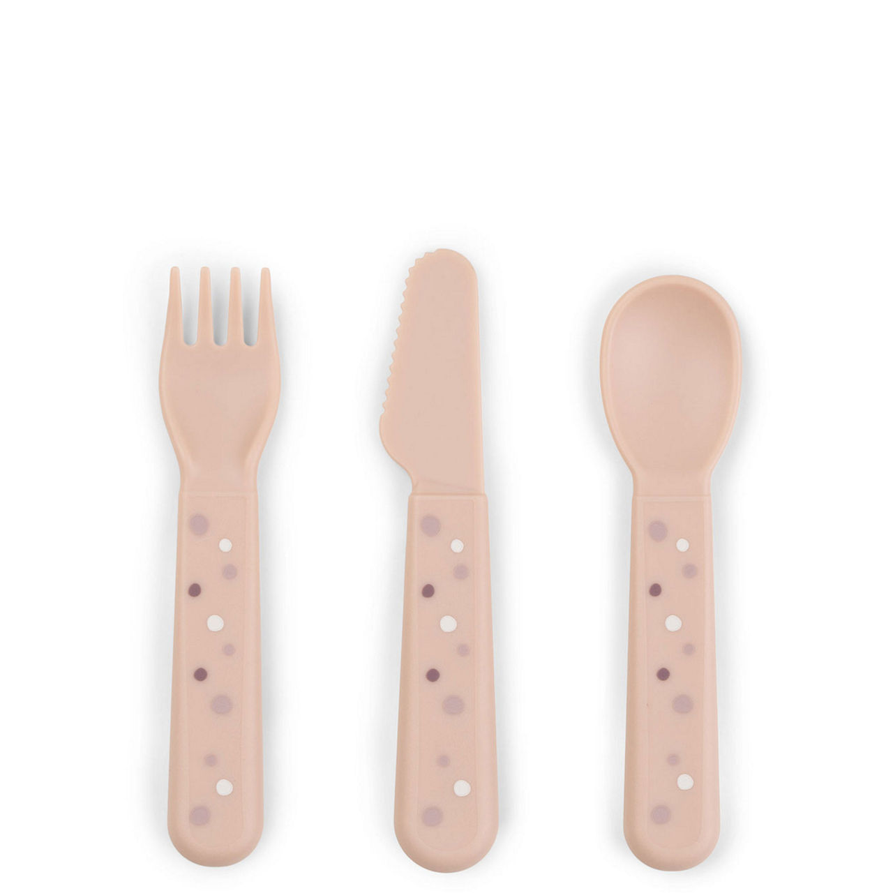 Happy Spots Foodies Three-Piece Cutlery Set