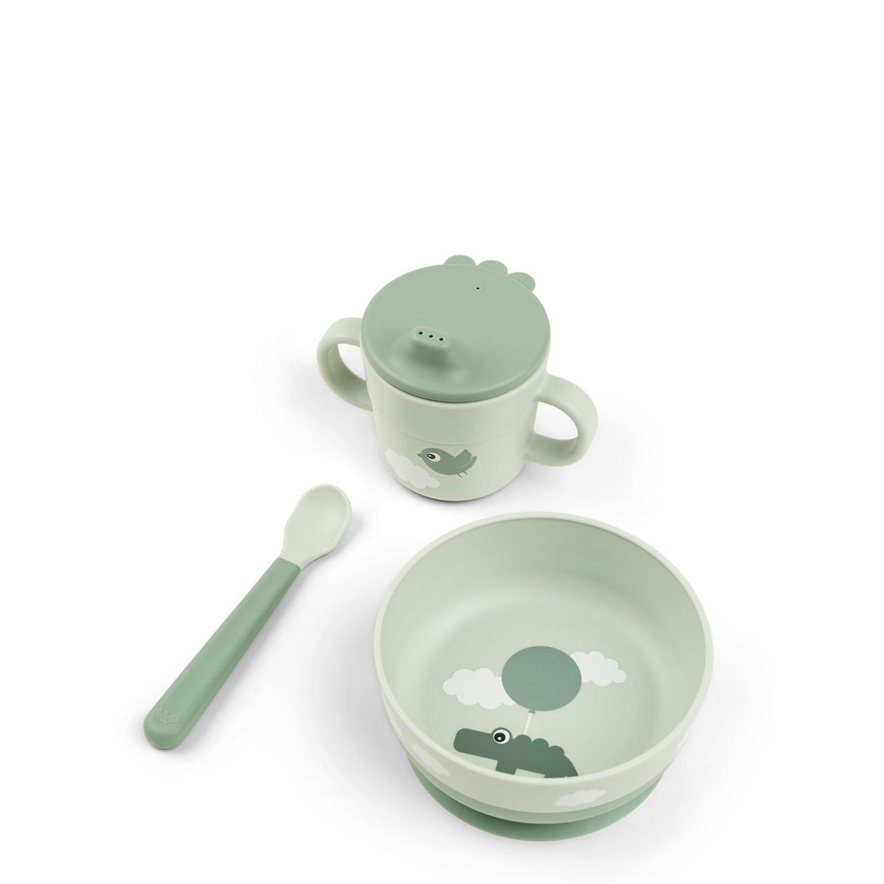 Happy Clouds Foodie First Meal Three-Piece Set