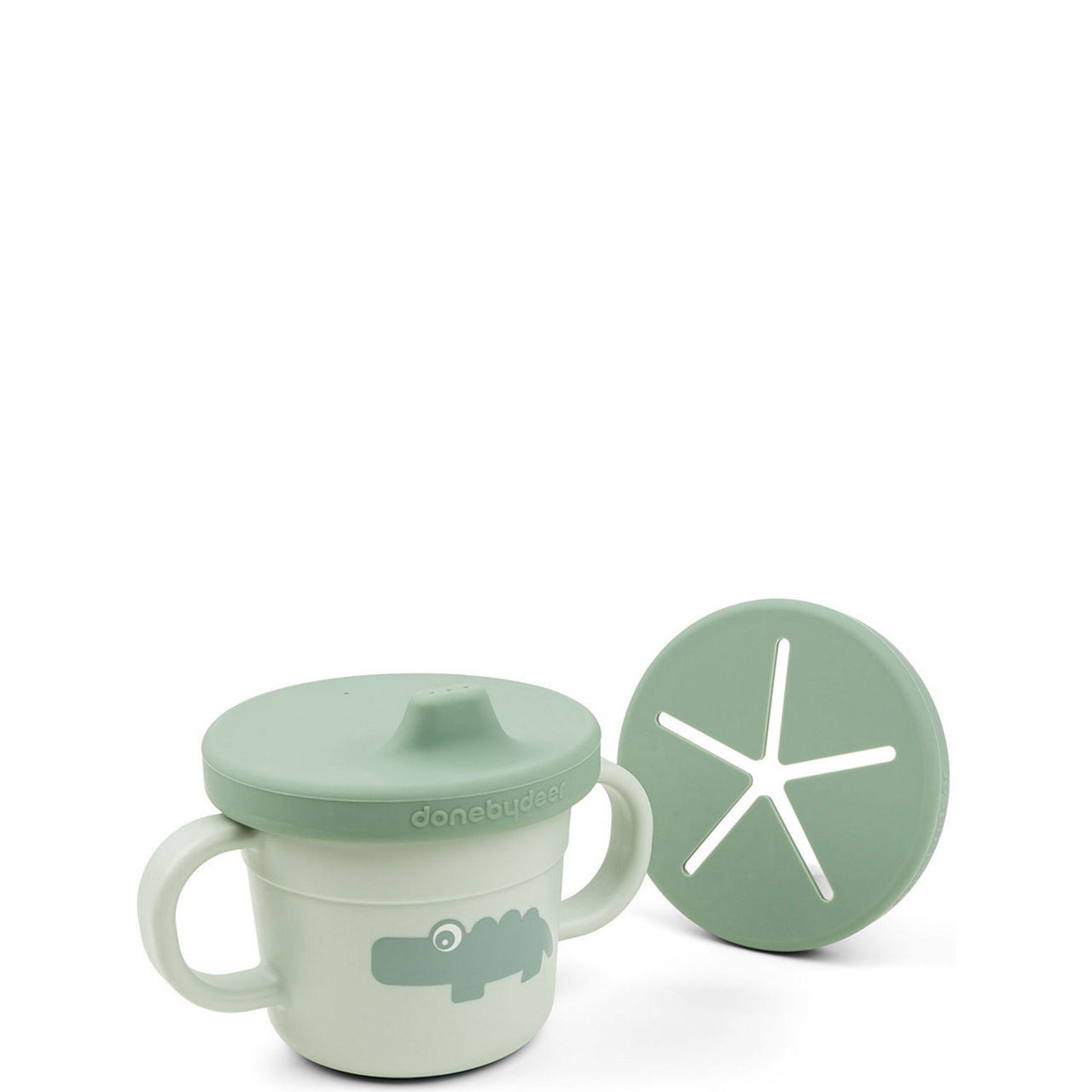 Croco Foodie Spout and Snack Cup 215ml